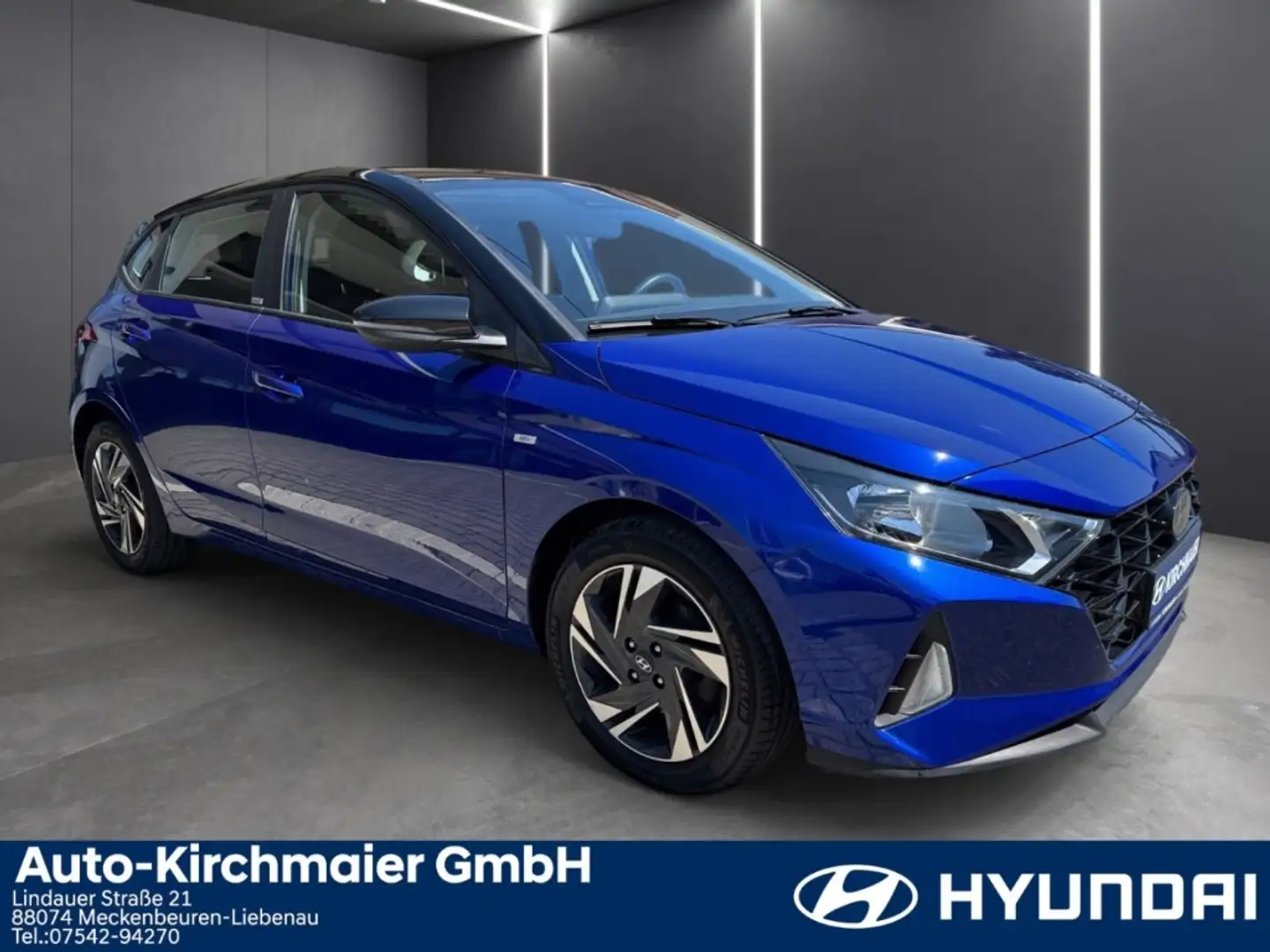 Hyundai i20 Intro Edition 7DCT 1.0 T-GDI *BlackDach* Bleu - 2