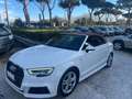 Audi A3 1.5cc 35 TFSI SPORT CABRIO 150cv NAVI Blanc - thumbnail 1