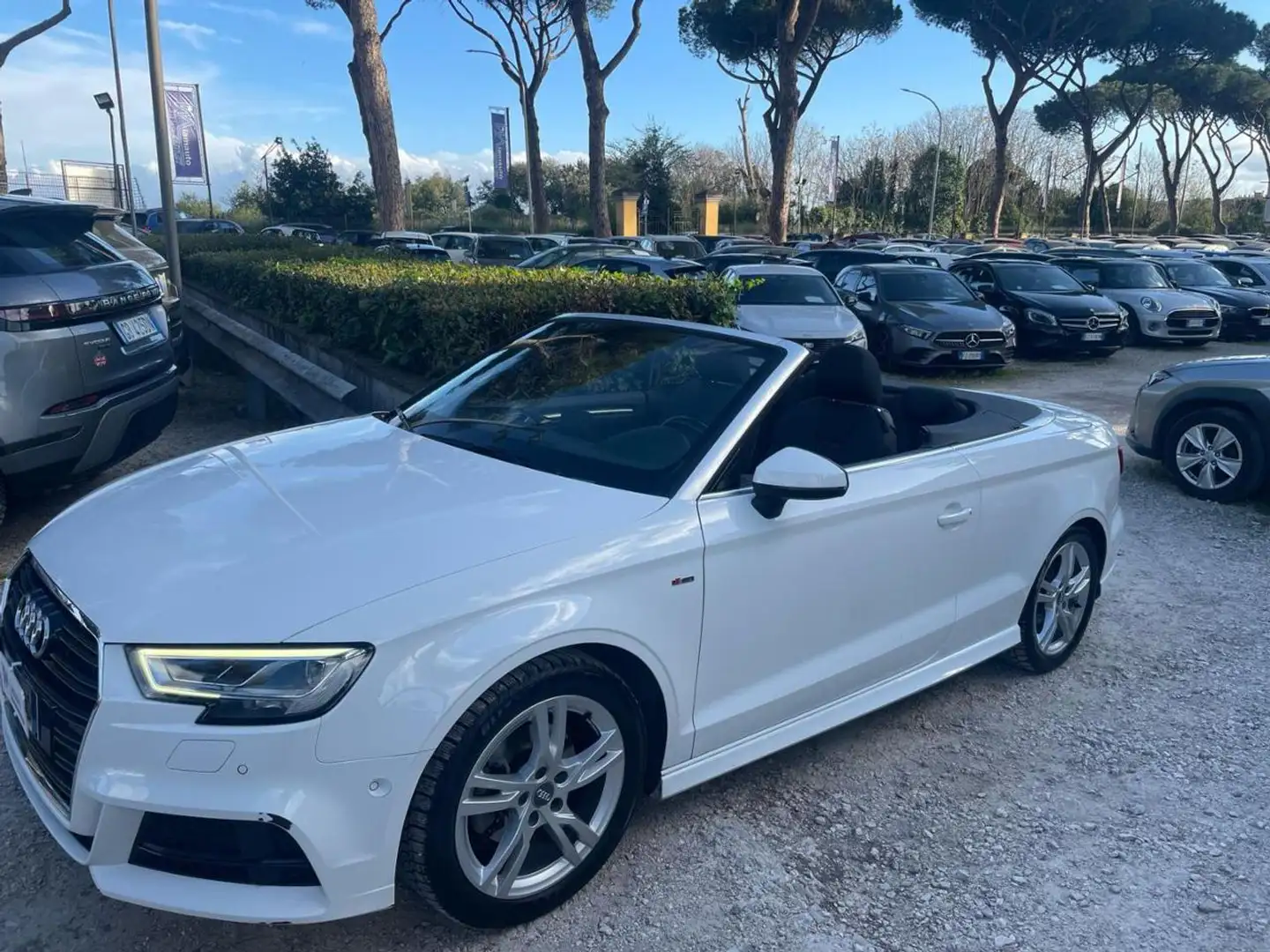 Audi A3 1.5cc 35 TFSI SPORT CABRIO 150cv NAVI Blanc - 2