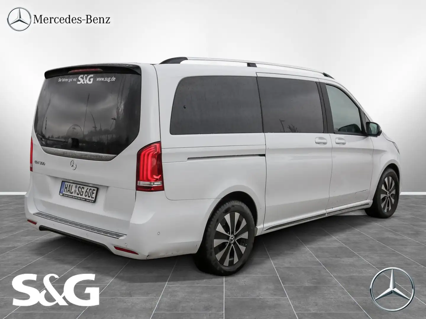 Mercedes-Benz EQV 300 Burmester+Airmatic+MBUX+360°+LED Белый - 2