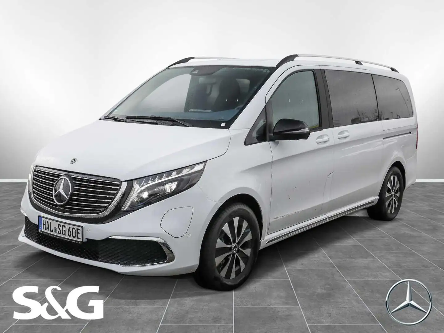 Mercedes-Benz EQV 300 Burmester+Airmatic+MBUX+360°+LED Белый - 1