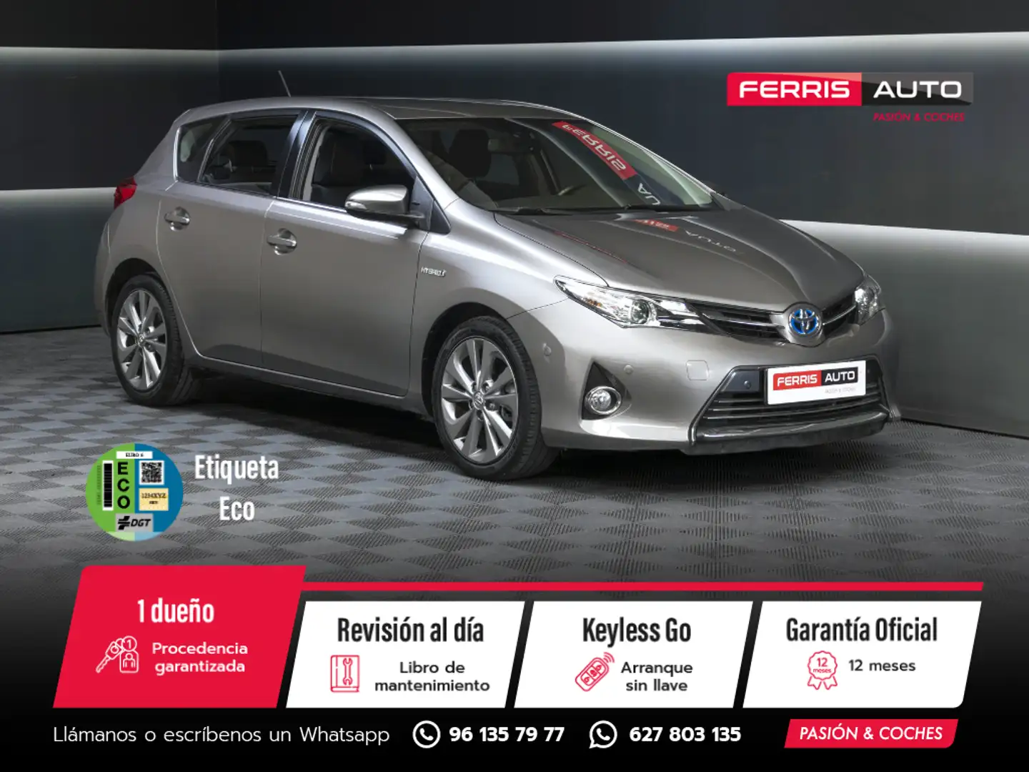 Toyota Auris hybrid Advance Beige - 1
