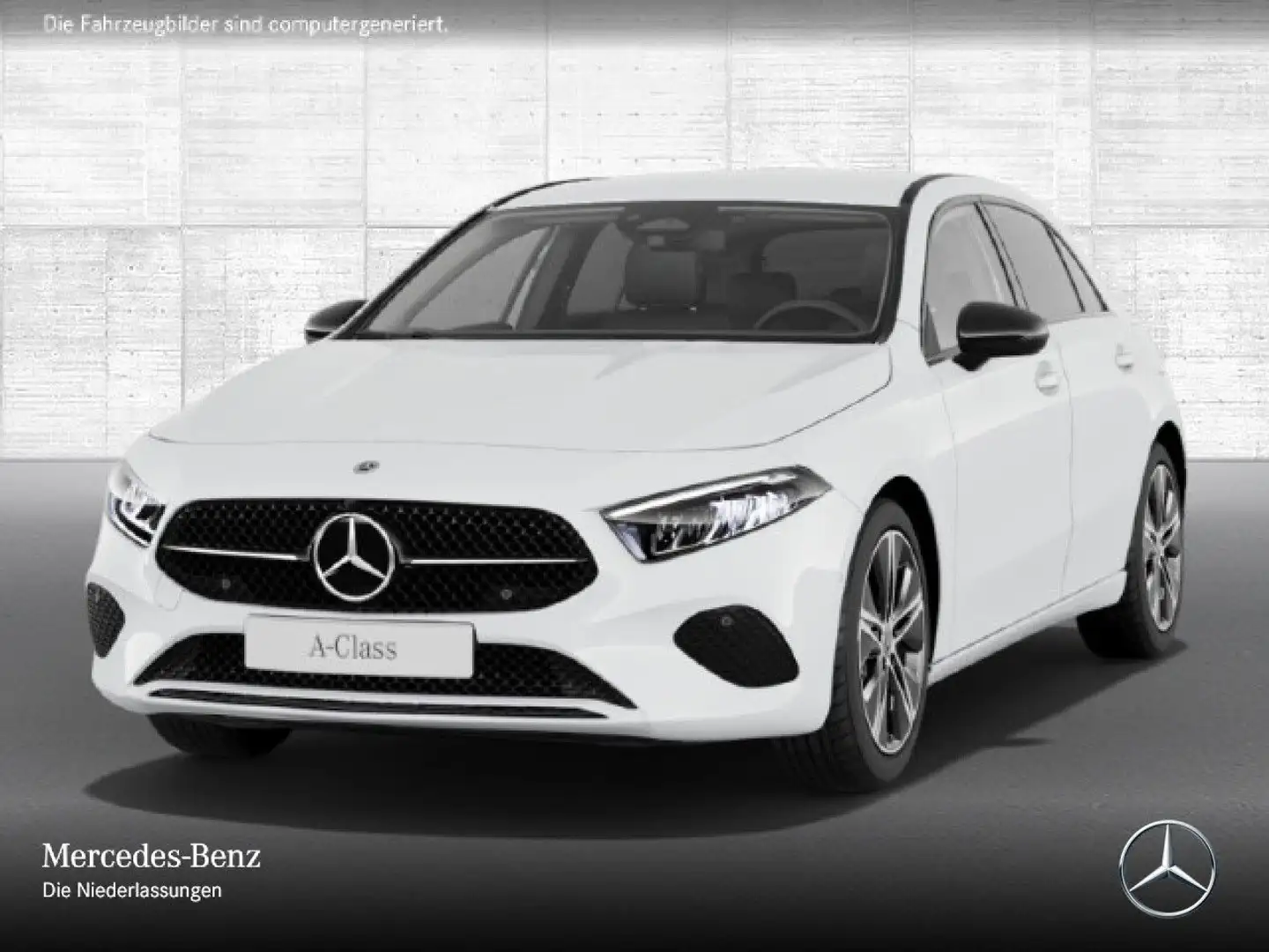 Mercedes-Benz A 180 PROGRESSIVE+NIGHT+LED+KAMERA+KEYLESS+7G Weiß - 2