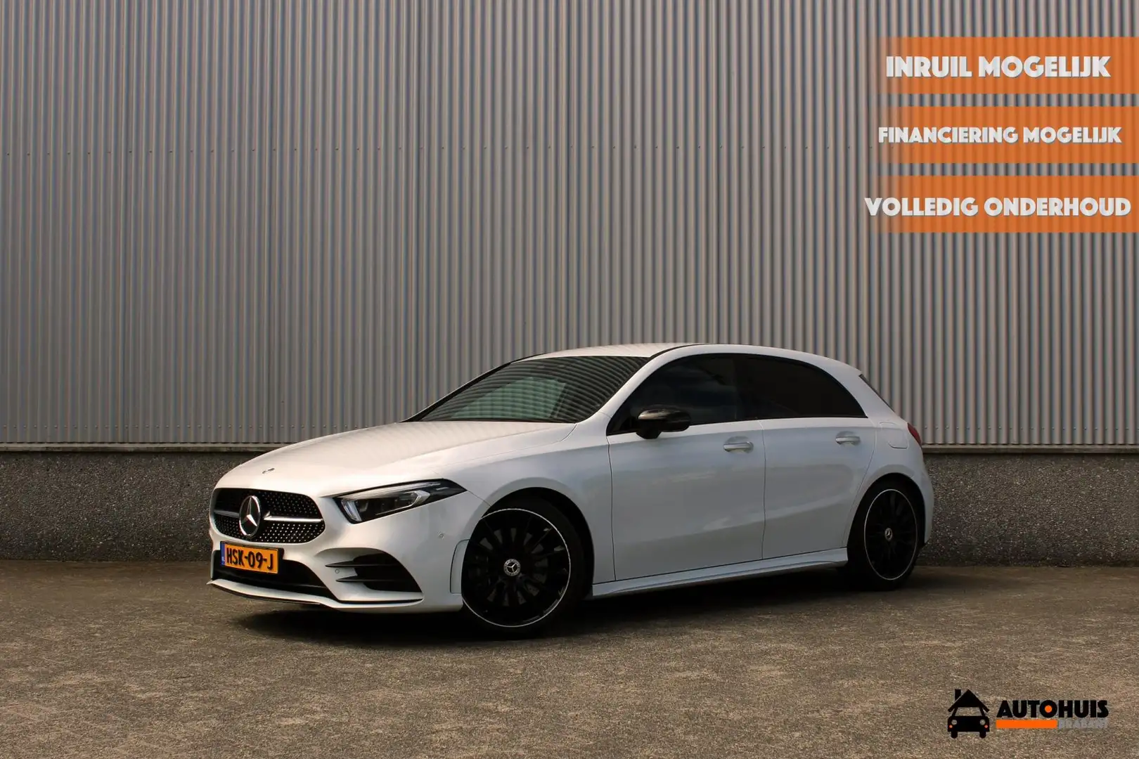 Mercedes-Benz A 250 A Aut. AMG Line Memory, Burmester, 360 Wit - 1