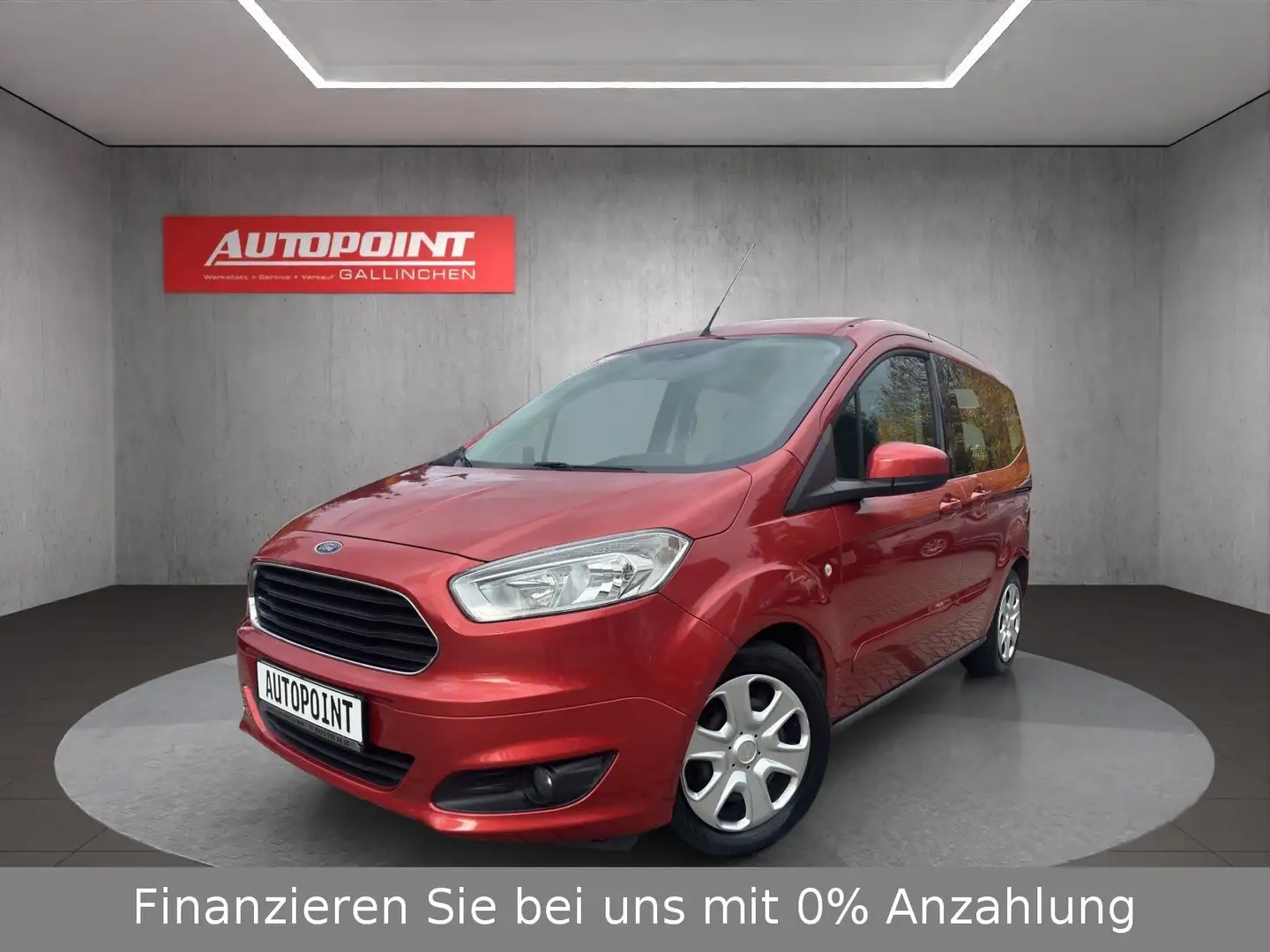 Ford Tourneo Courier Trend mit Sitzhzg & Tempomat Rot - 1