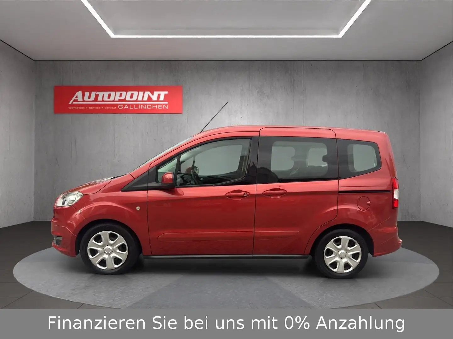 Ford Tourneo Courier Trend mit Sitzhzg & Tempomat Rot - 2