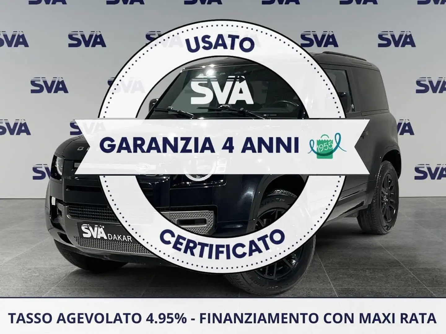 Land Rover Defender 90 3.0D I6 200CV Autom. AWD (MHEV) X-Dynamic S Negro - 1