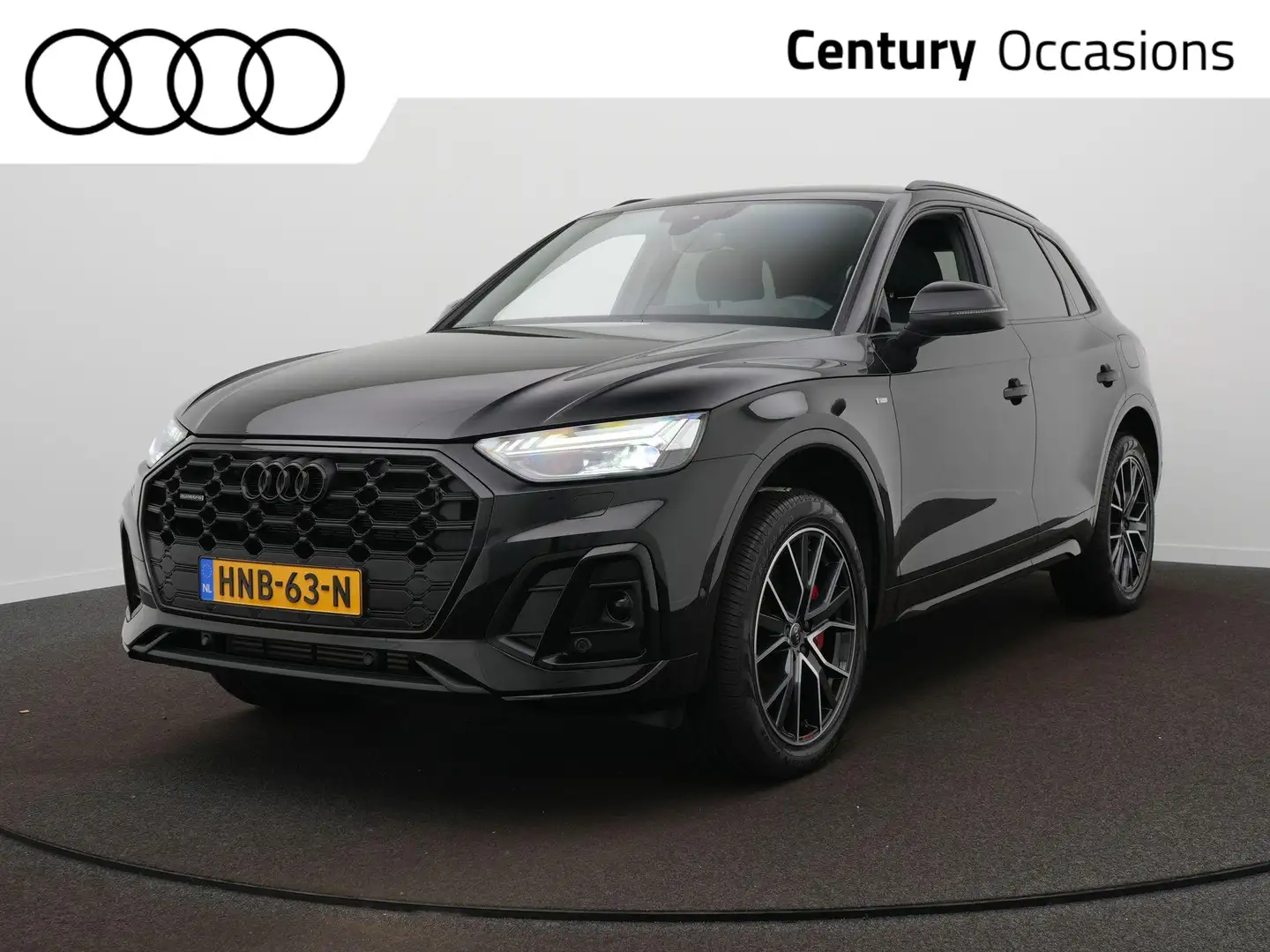 Audi Q5 55 TFSI e S edition Competition | carbon | nappa l Zwart - 1