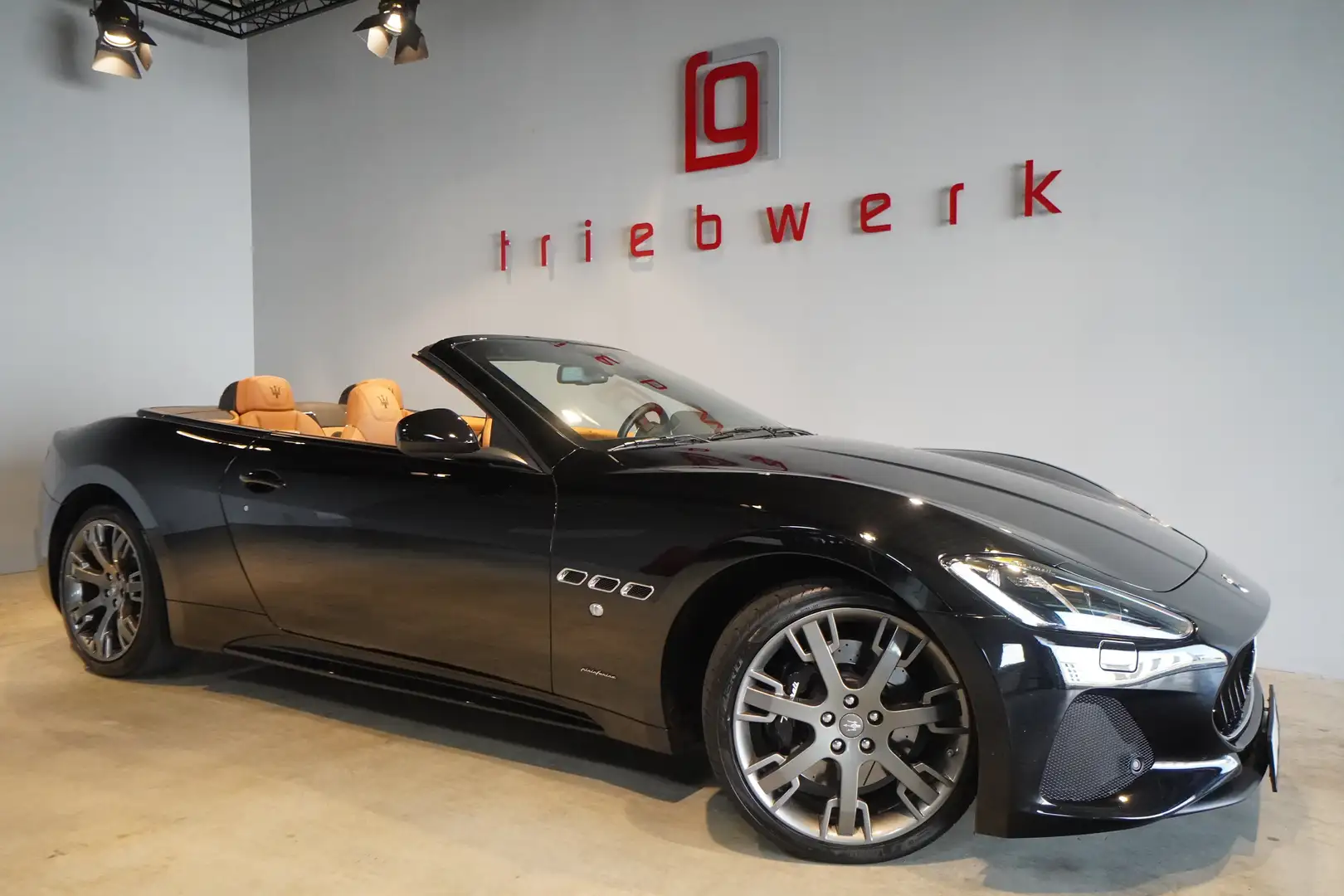 Maserati GranCabrio Sport-BRD-FZG-U-frei-Letzte Facelift-Top Zust. Schwarz - 1