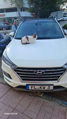 Imagine Hyundai TUCSON Tucson blue 1.6 CRDi 4WD DCT Trend