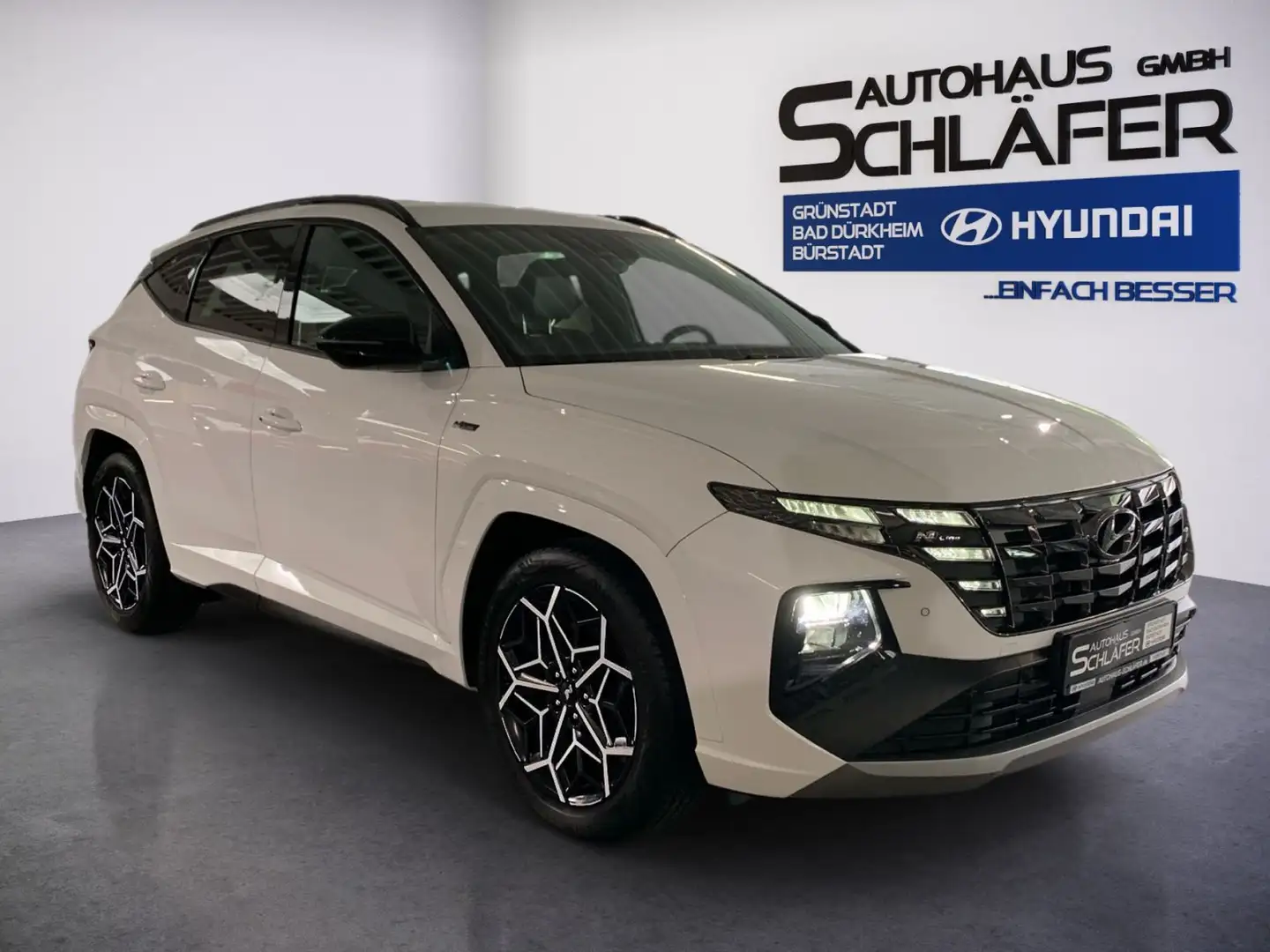 Hyundai TUCSON TUCSON 1.6 T-GDI N Line Mild-Hybrid Bianco - 2