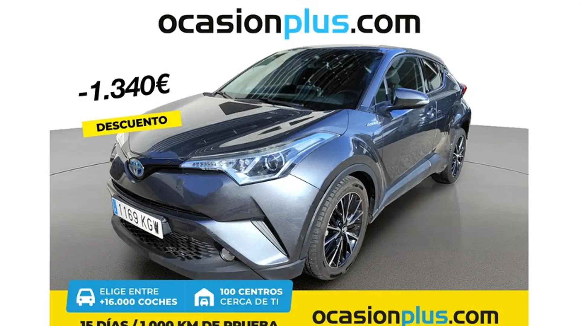 Toyota C-HR 125H Advance Gris - 1