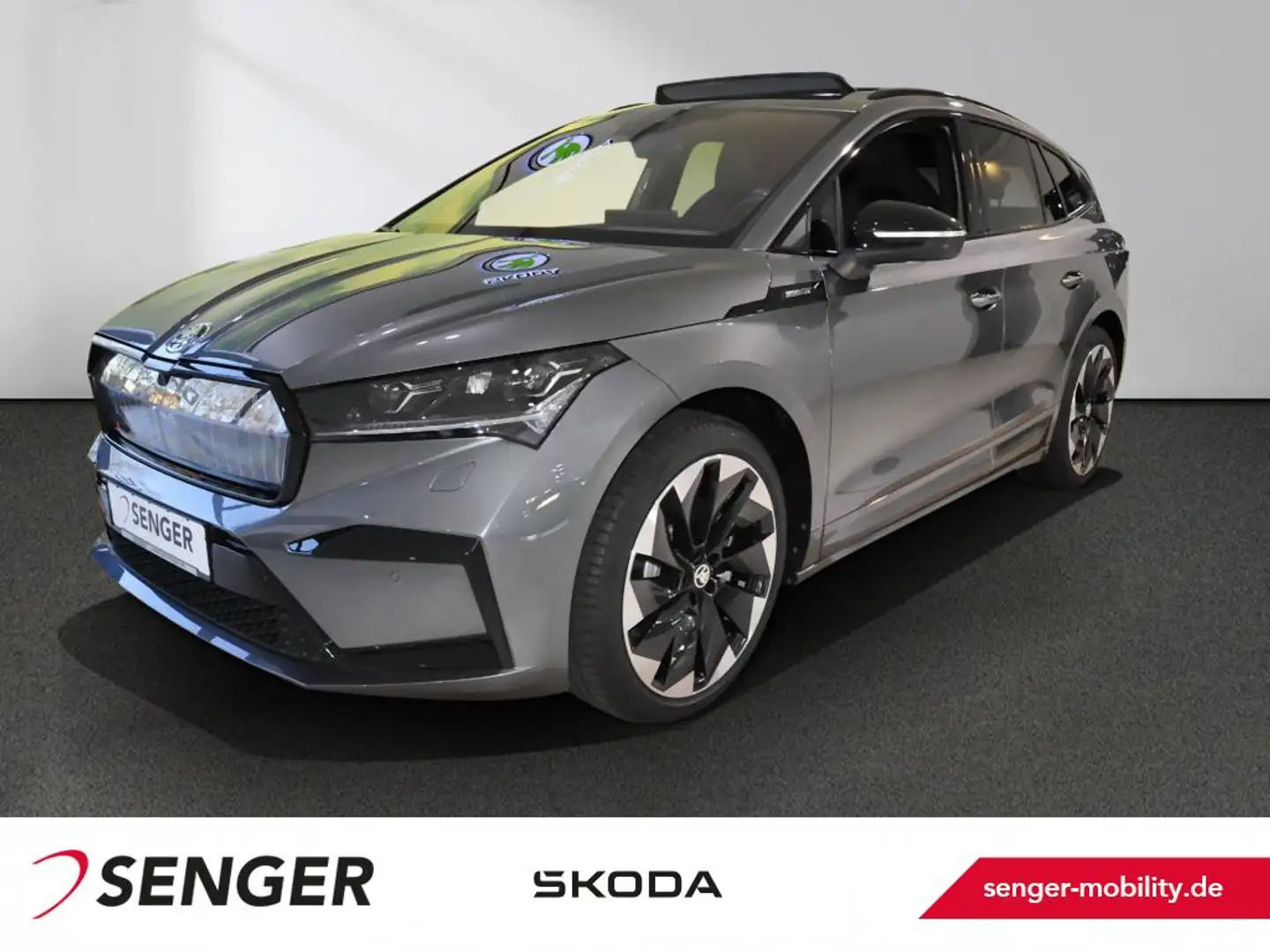 Skoda Enyaq 85x Sportline Panorama Matrix-LED Navi Gris - 1