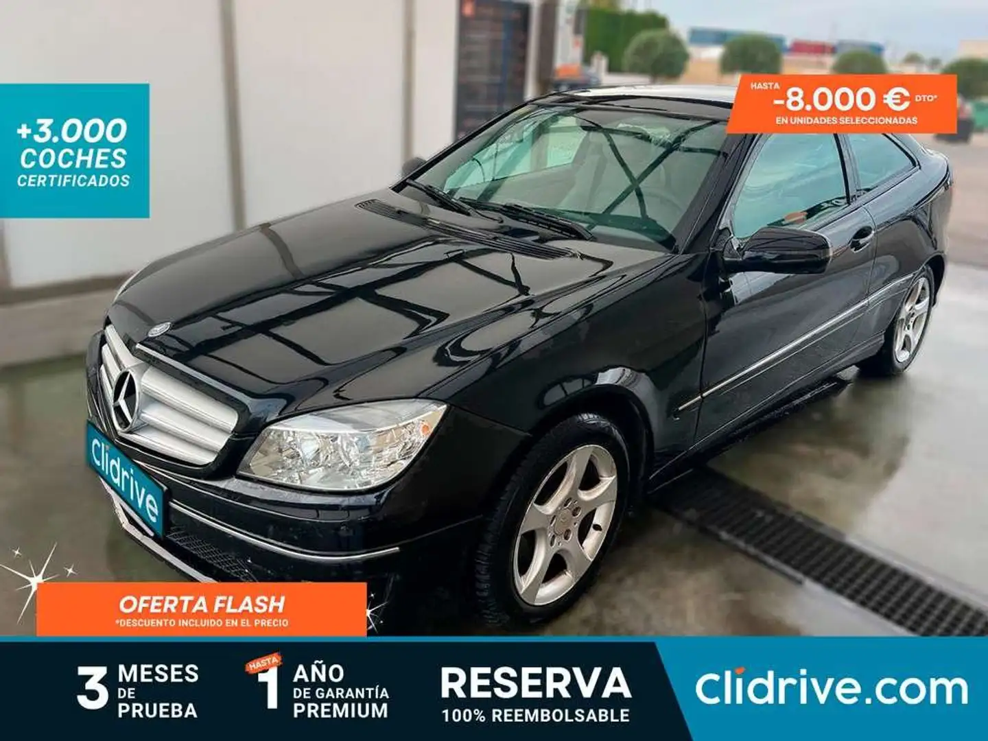 Mercedes-Benz C 200 200CDI Negro - 1