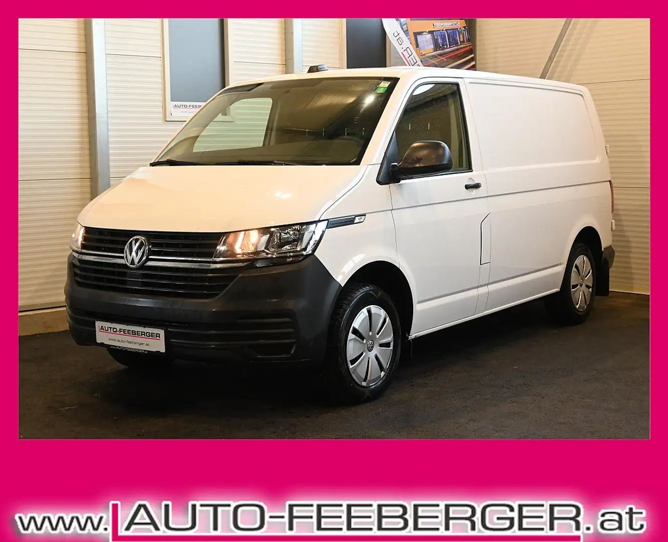 Volkswagen T6.1 Transporter KR 2,0 TDINetto 22900.- Klima,PDC,Laderaum Voll... Weiß - 1