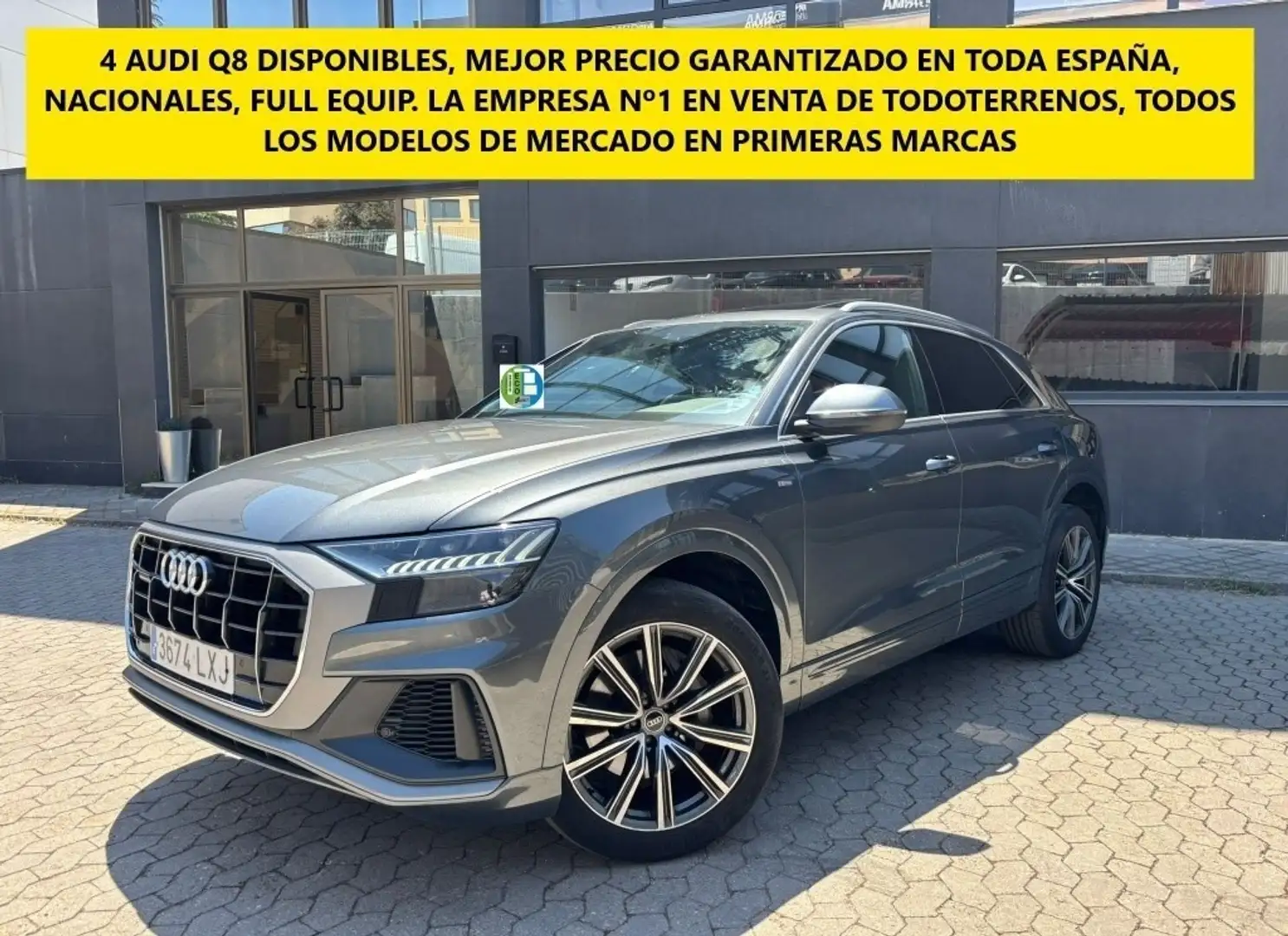 Audi Q8 50 TDI S line plus quattro tiptronic Gris - 1