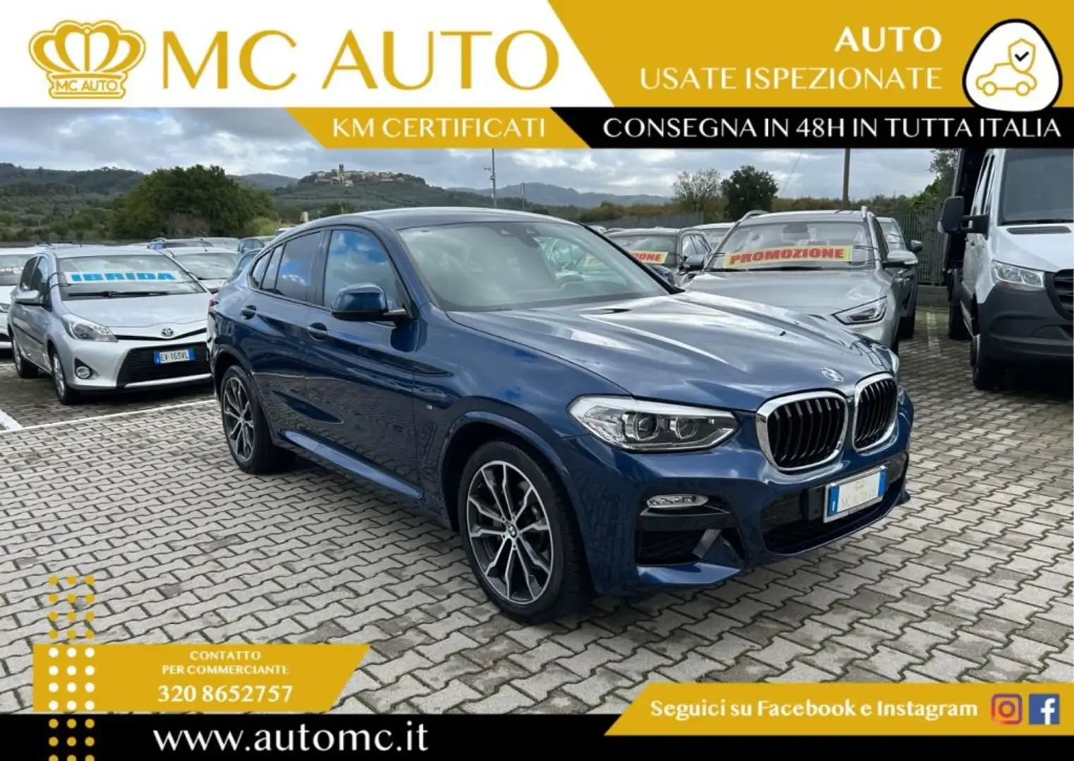 BMW X4 xDrive25d Msport Blu/Azzurro - 1