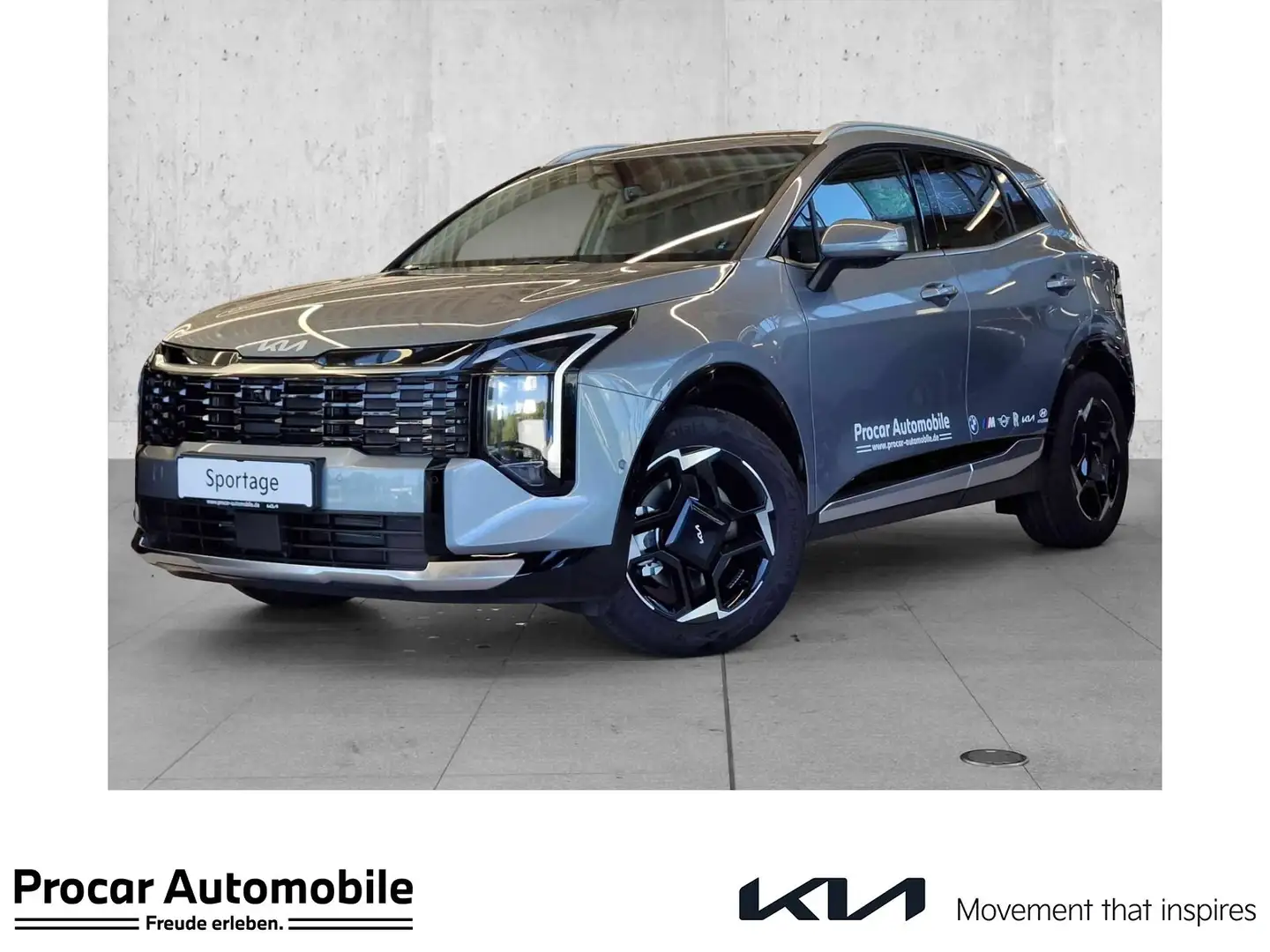 Kia Sportage FL 1.6 T-GDI SPIRIT+360°KAMERA+NAV+PDC Grau - 1