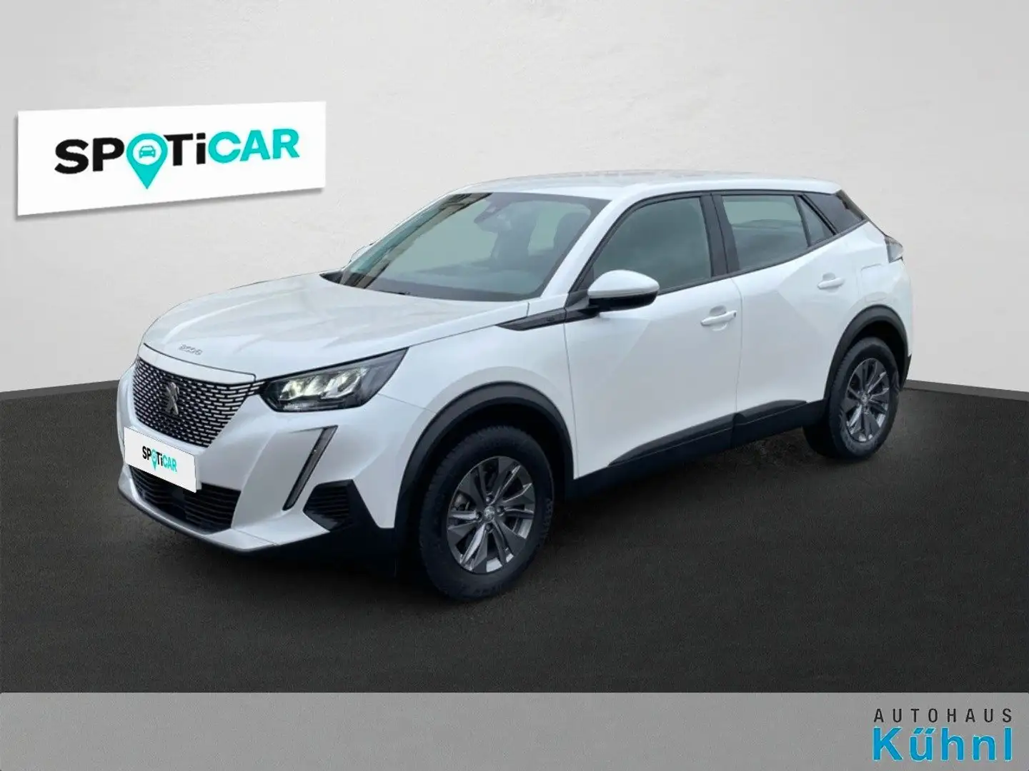 Peugeot 2008 E-2008 Actice Pack Elektro 136 50 KW Batterie Blanco - 1