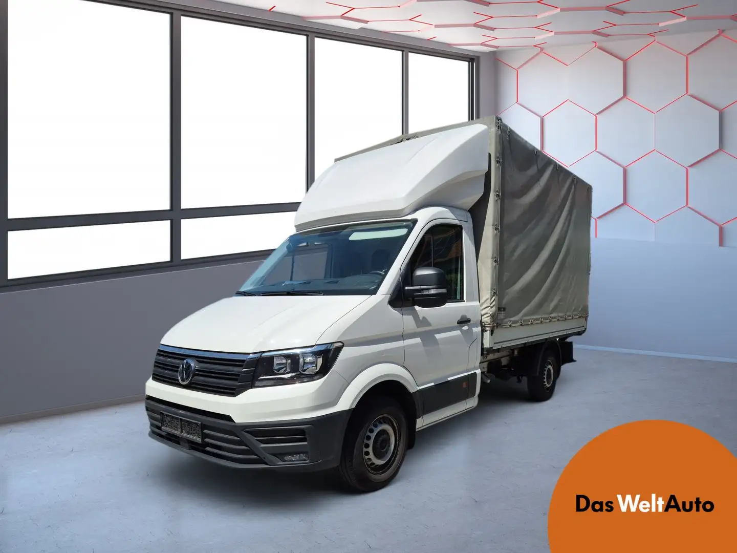 Volkswagen Crafter 35 Pritsche L3 TDI Weiß - 1