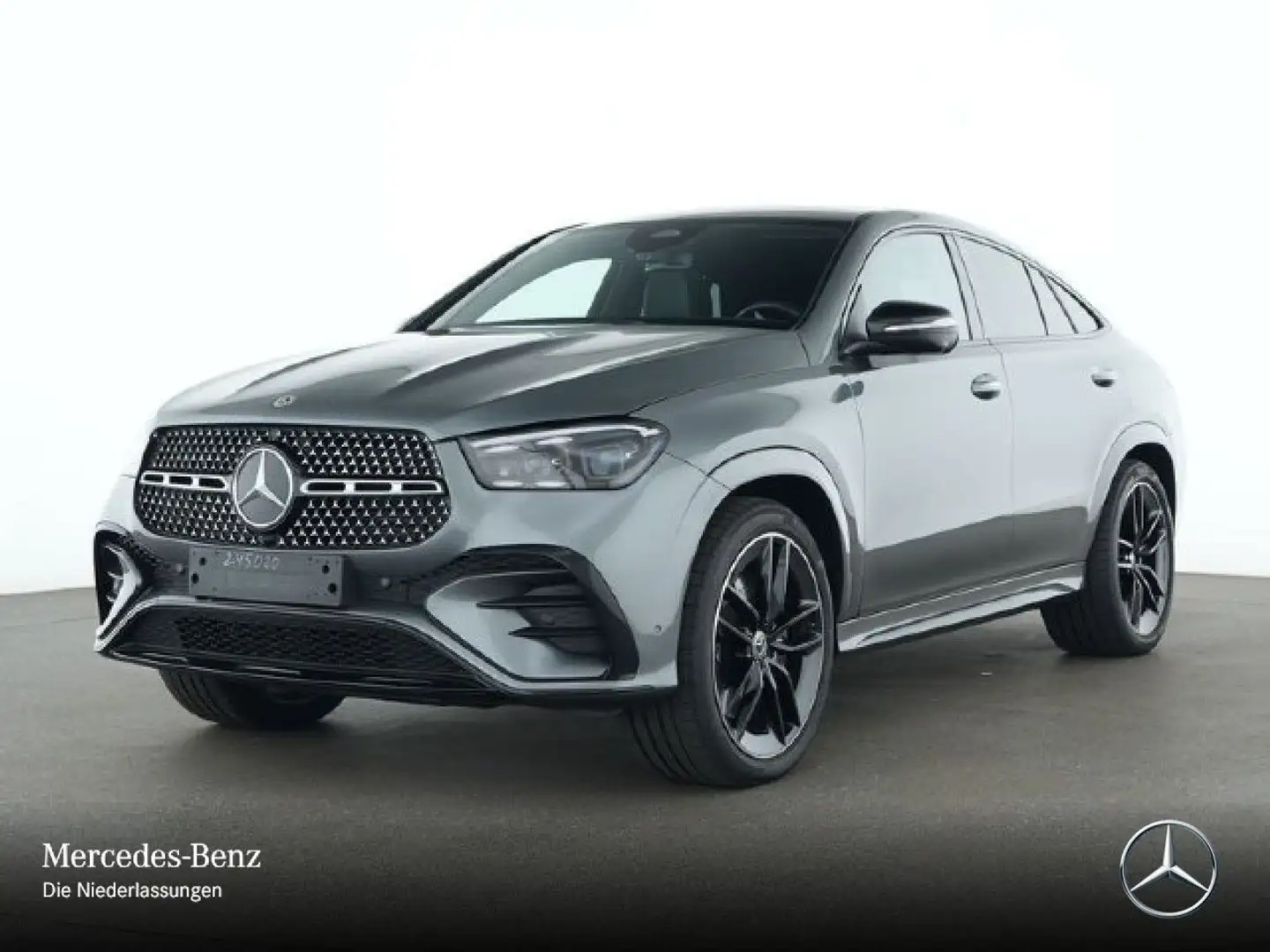 Mercedes-Benz GLE 450 d Coupé 4M AMG+NIGHT+PANO+360+AHK+STHZG Grau - 2
