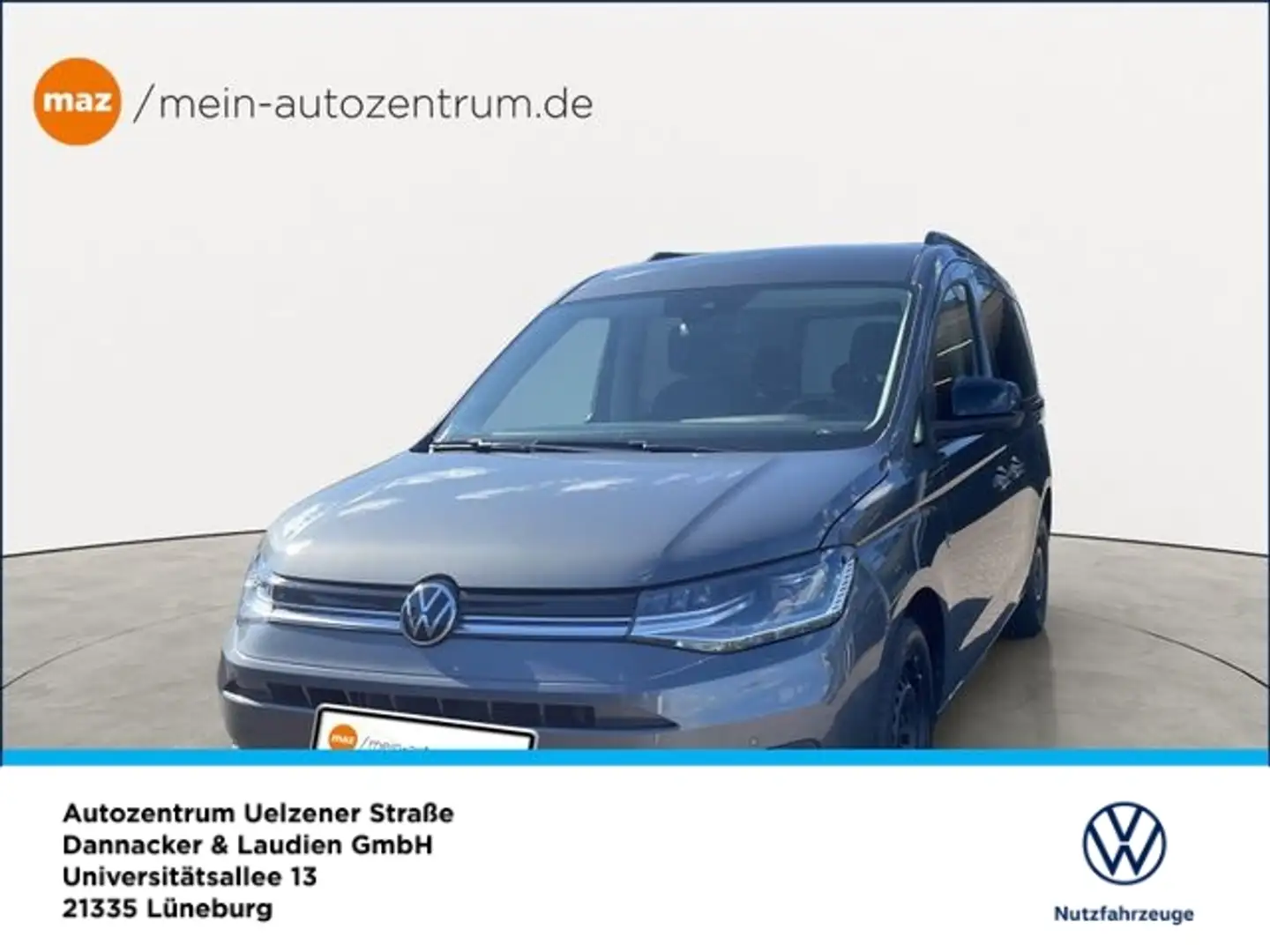 Volkswagen Caddy 2.0 TDI Life Alu LED Navi Kamera Standh. S Grau - 1