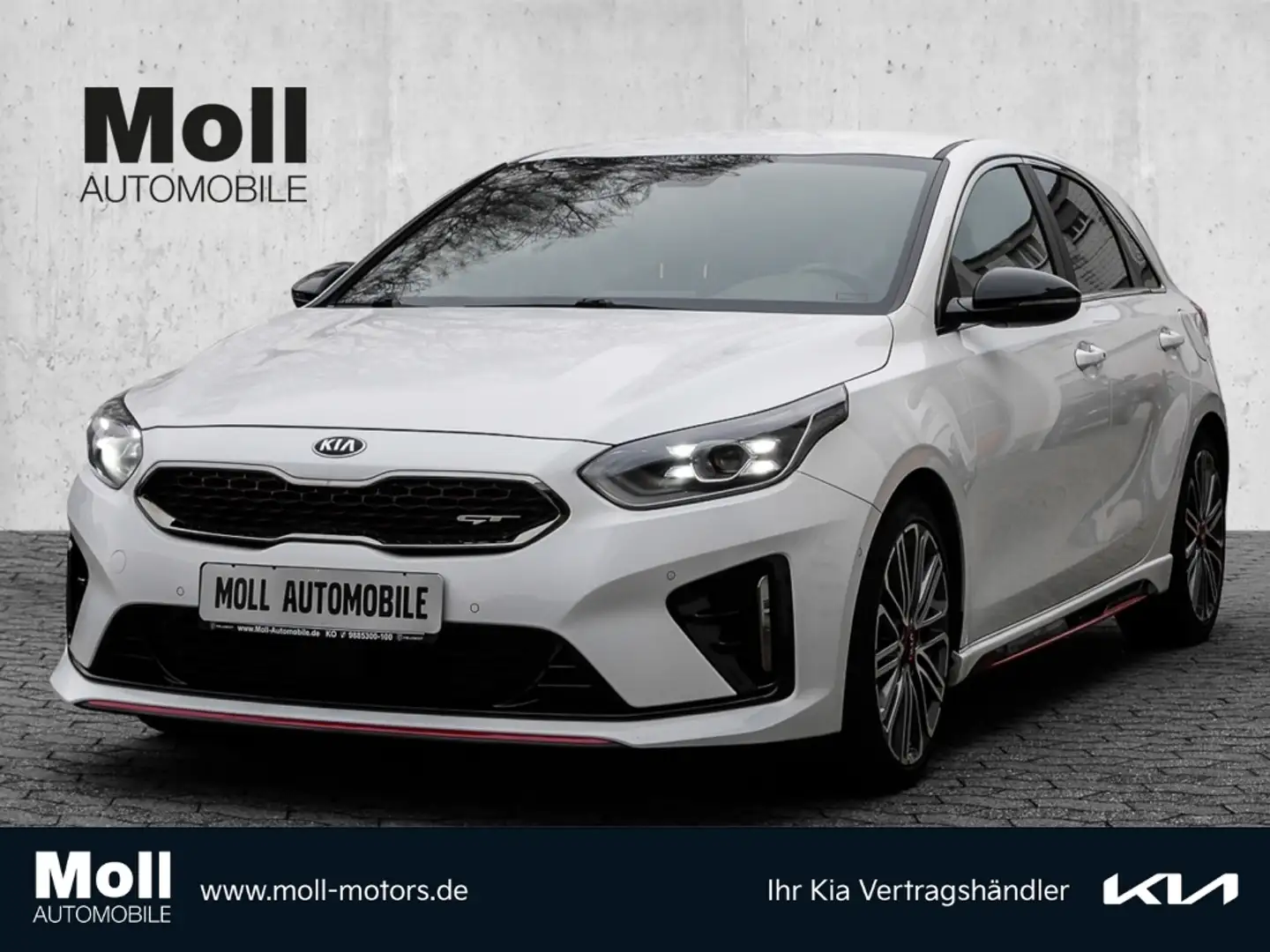 Kia Ceed / cee'd GT 1.6T-GDI EU6d Navi Leder digitales Cockpit Memo Fehér - 1