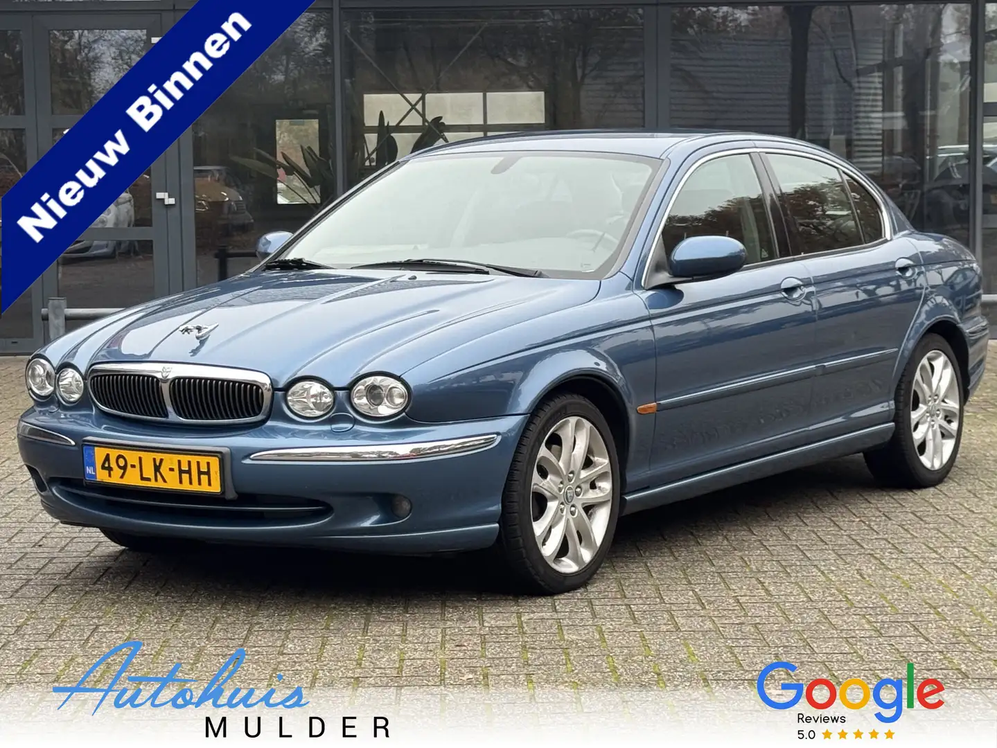 Jaguar X-Type 2.5 V6 Executive LEES TEKST! Clima/Cruise/Trekhaak Blau - 1
