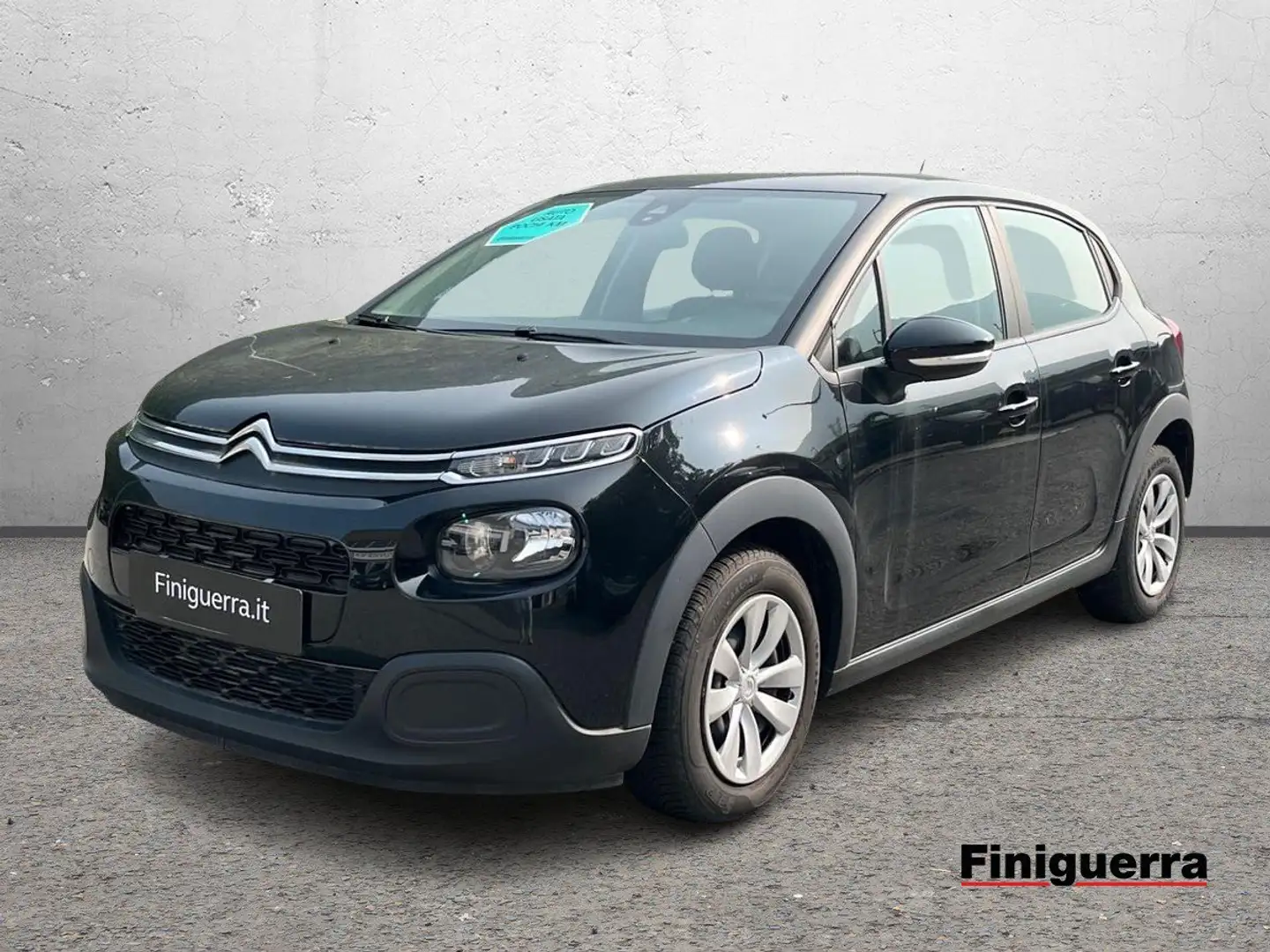 Citroen C3 BlueHDi 75 S&S Shine Zwart - 1