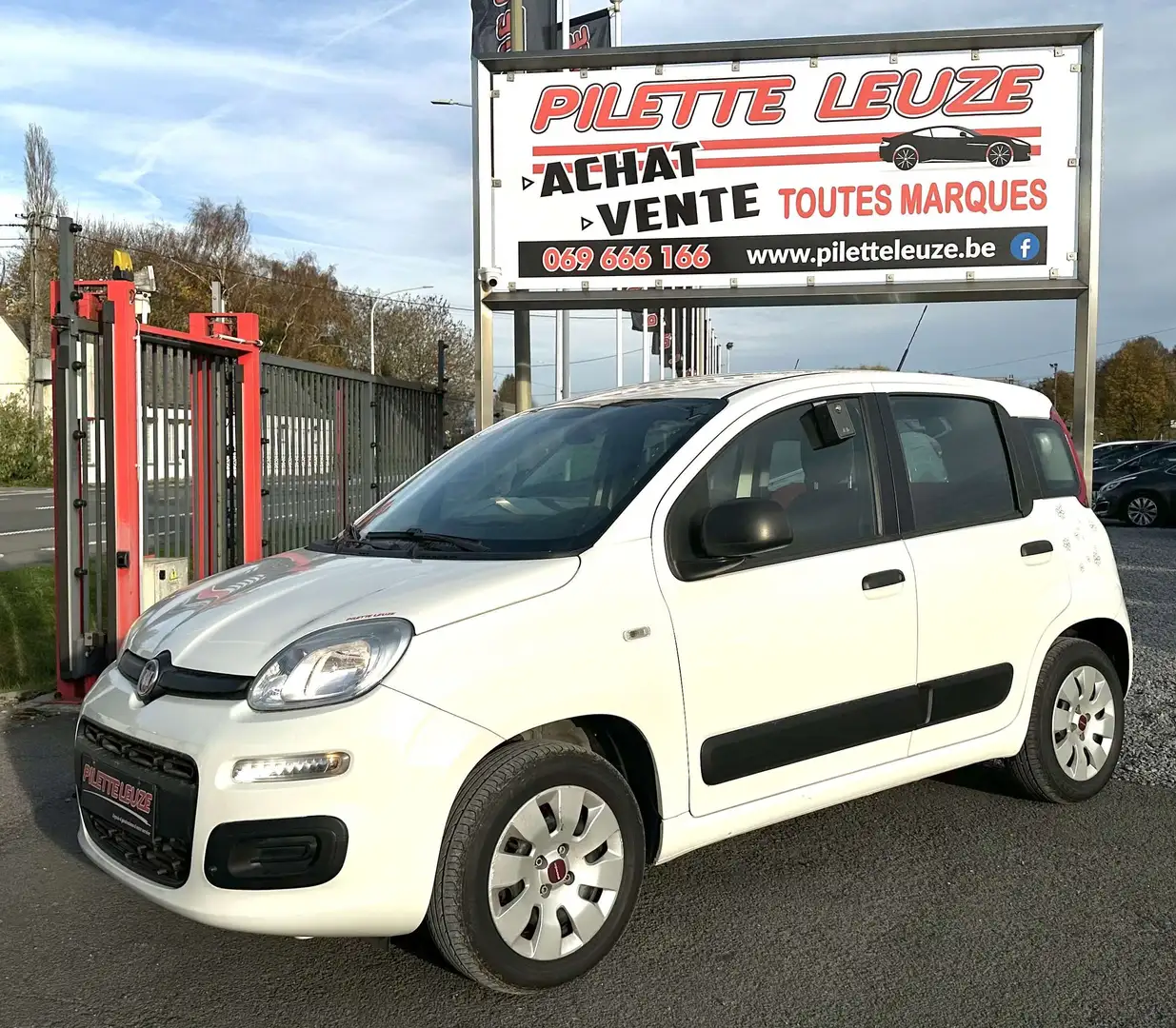 Fiat Panda Panda1.2iPrête a immatriculer Easy RADIO/ISOFIX Wit - 2