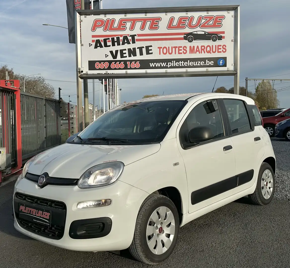 Fiat Panda Panda1.2iPrête a immatriculer Easy RADIO/ISOFIX Wit - 1