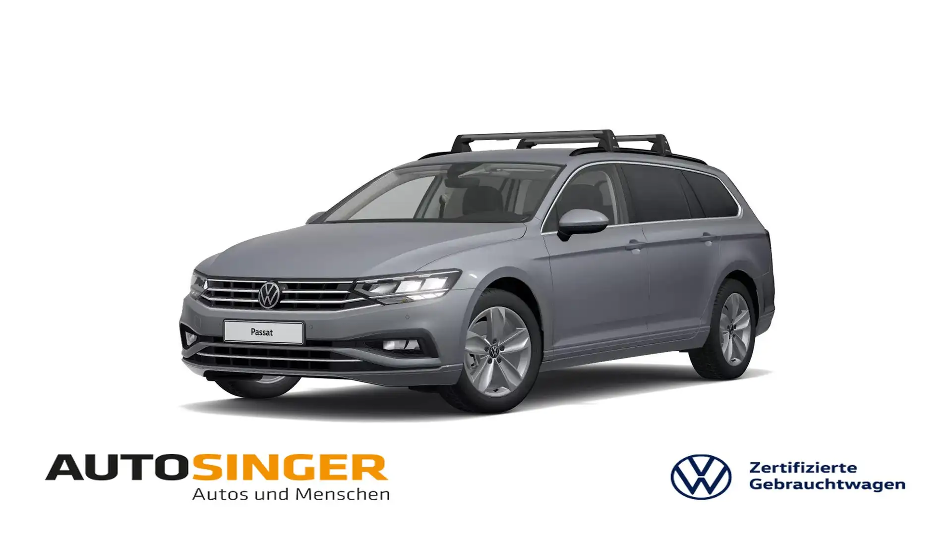 Volkswagen Passat Variant Business TDI DSG 4M *ACC*AHK*LED* Grau - 1