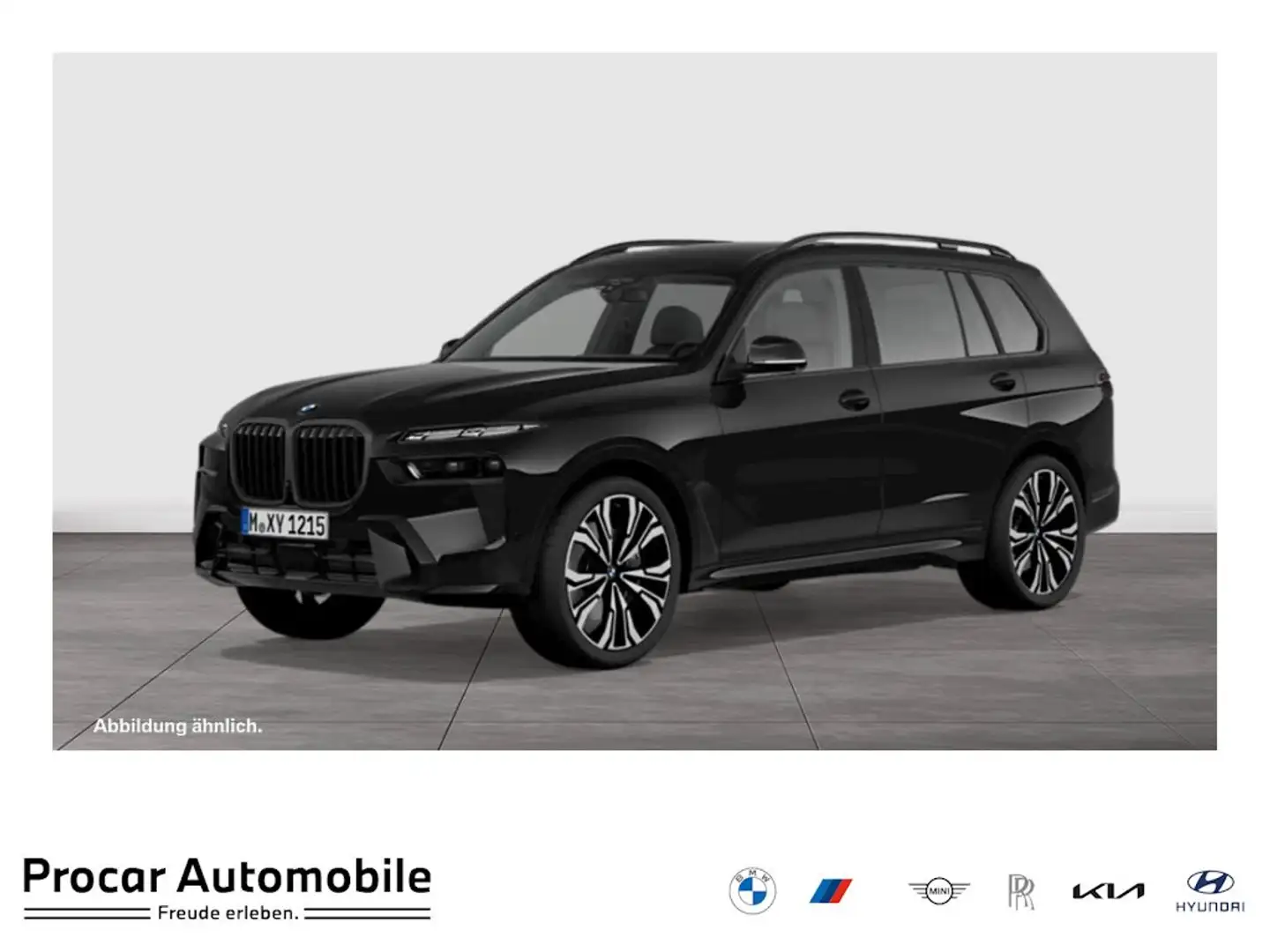BMW X7 xDrive40d M Sport Pro Pano Skylounge DA Prof 360° Schwarz - 1