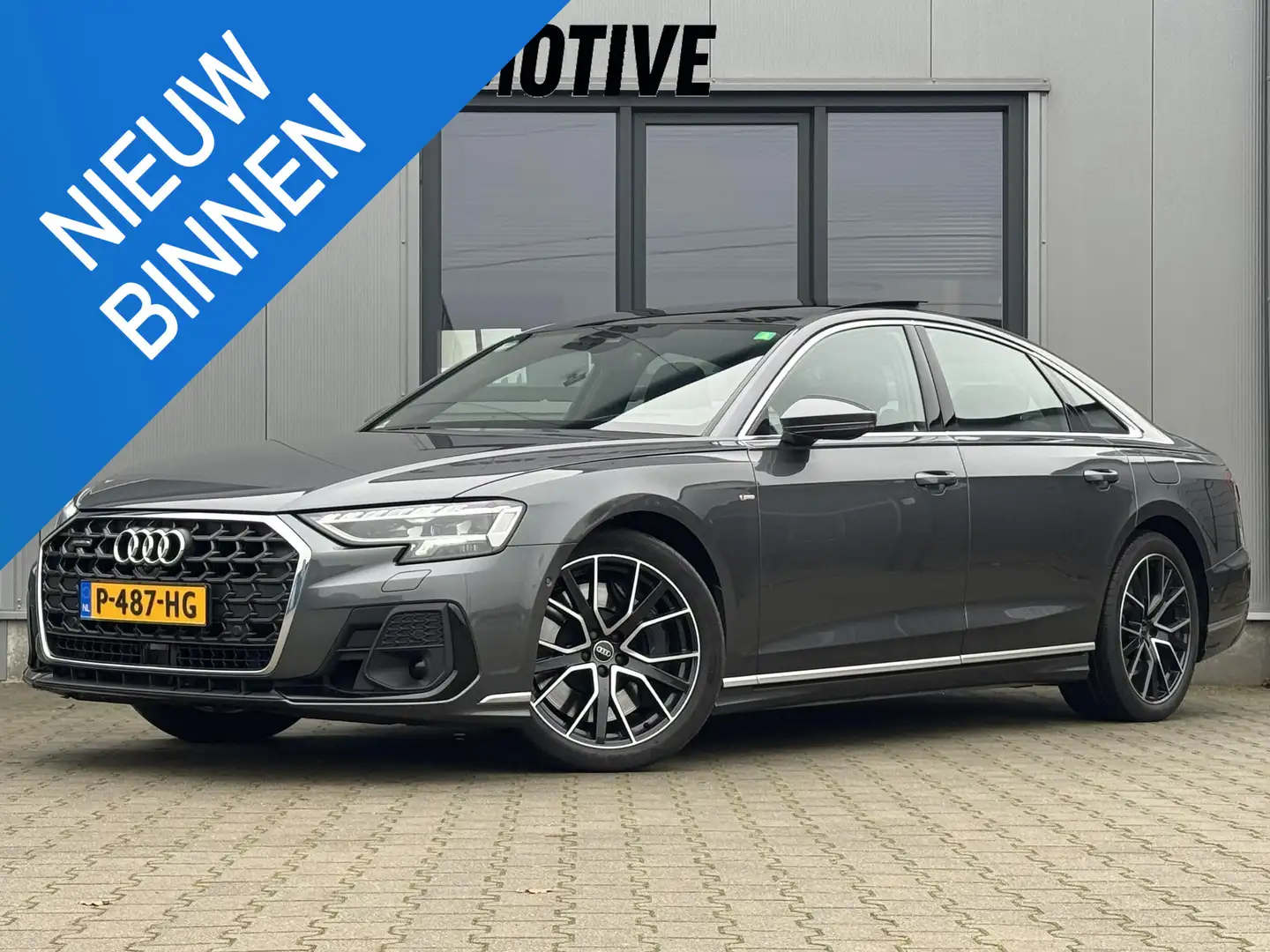 Audi A8 60 TFSI e quattro 462 PK | BTW | S line | Massage Grijs - 1
