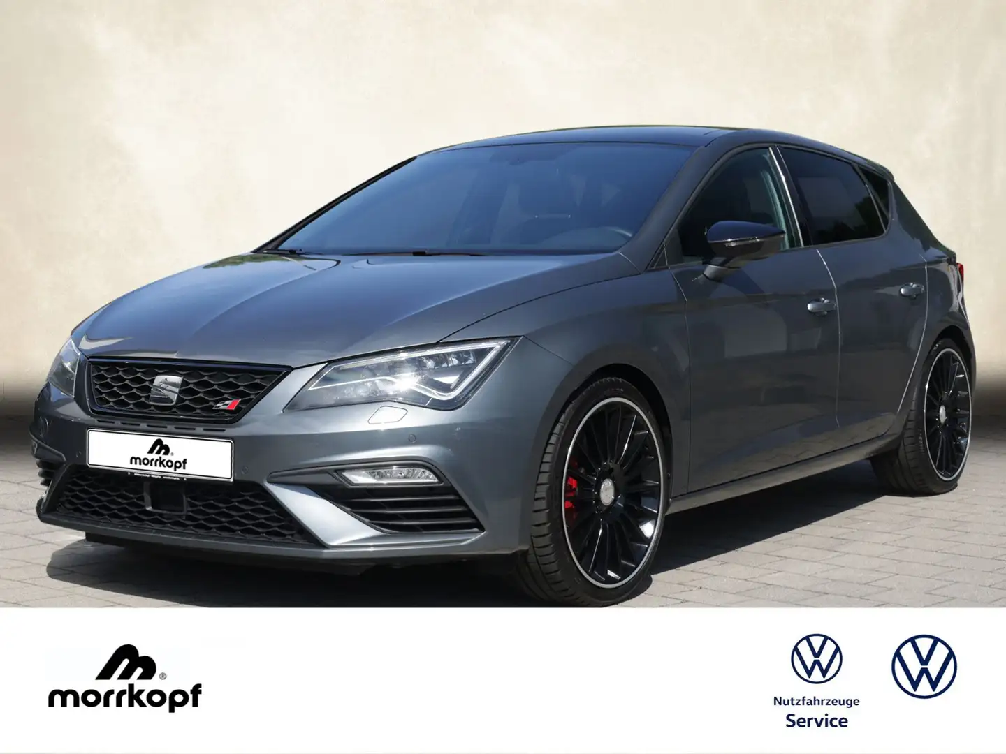 SEAT Leon 2.0TSI DSG Cupra 300 +LED+PANO+ Bluetooth Grijs - 1