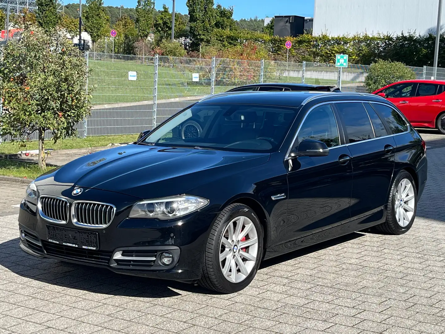BMW 525 Motor+Steuerkette 16.900km generalüberholt Schwarz - 2
