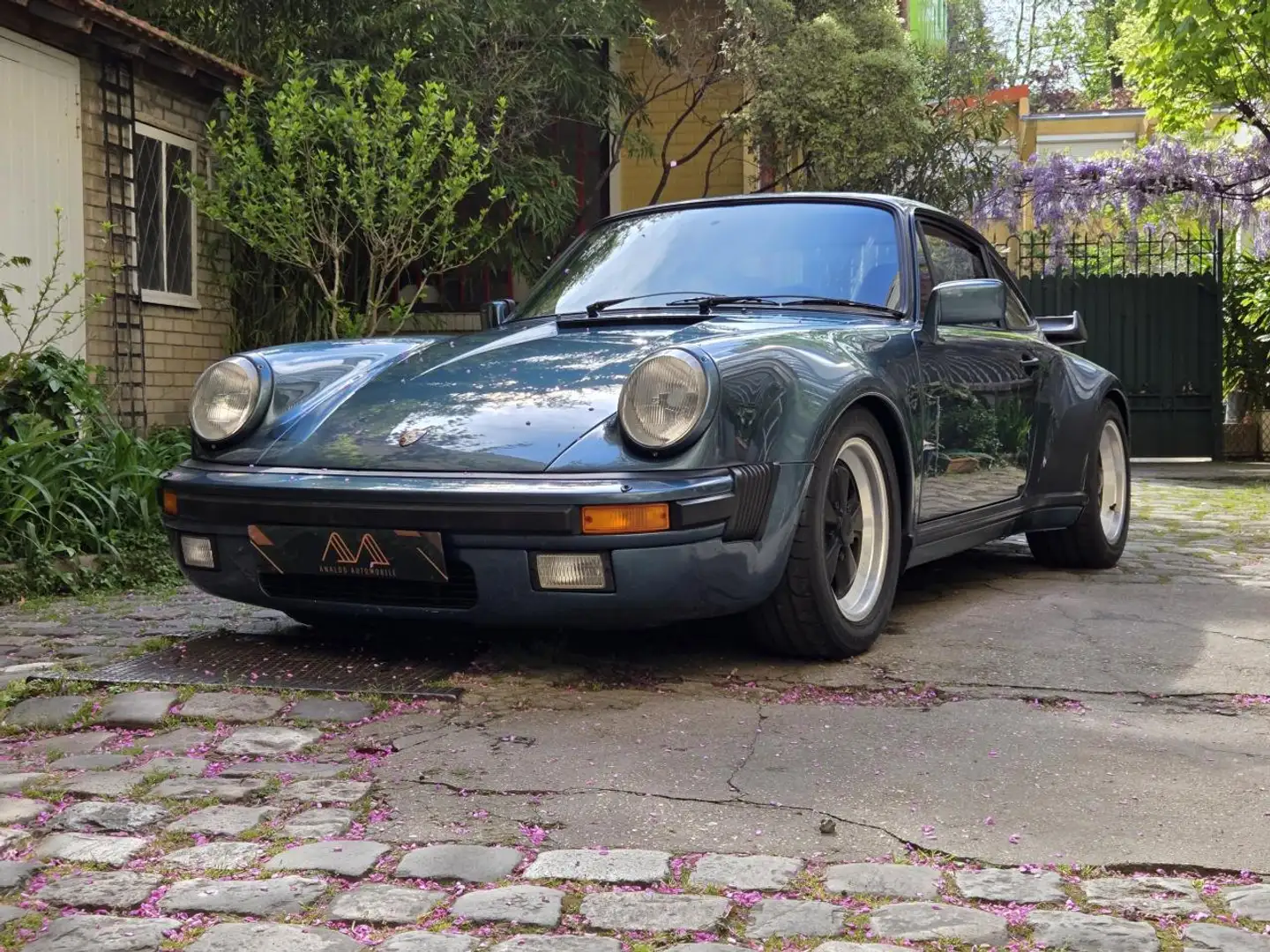 Porsche 911 3.3i Turbo - BV4  TYPE G COUPE Turbo Bleu - 1