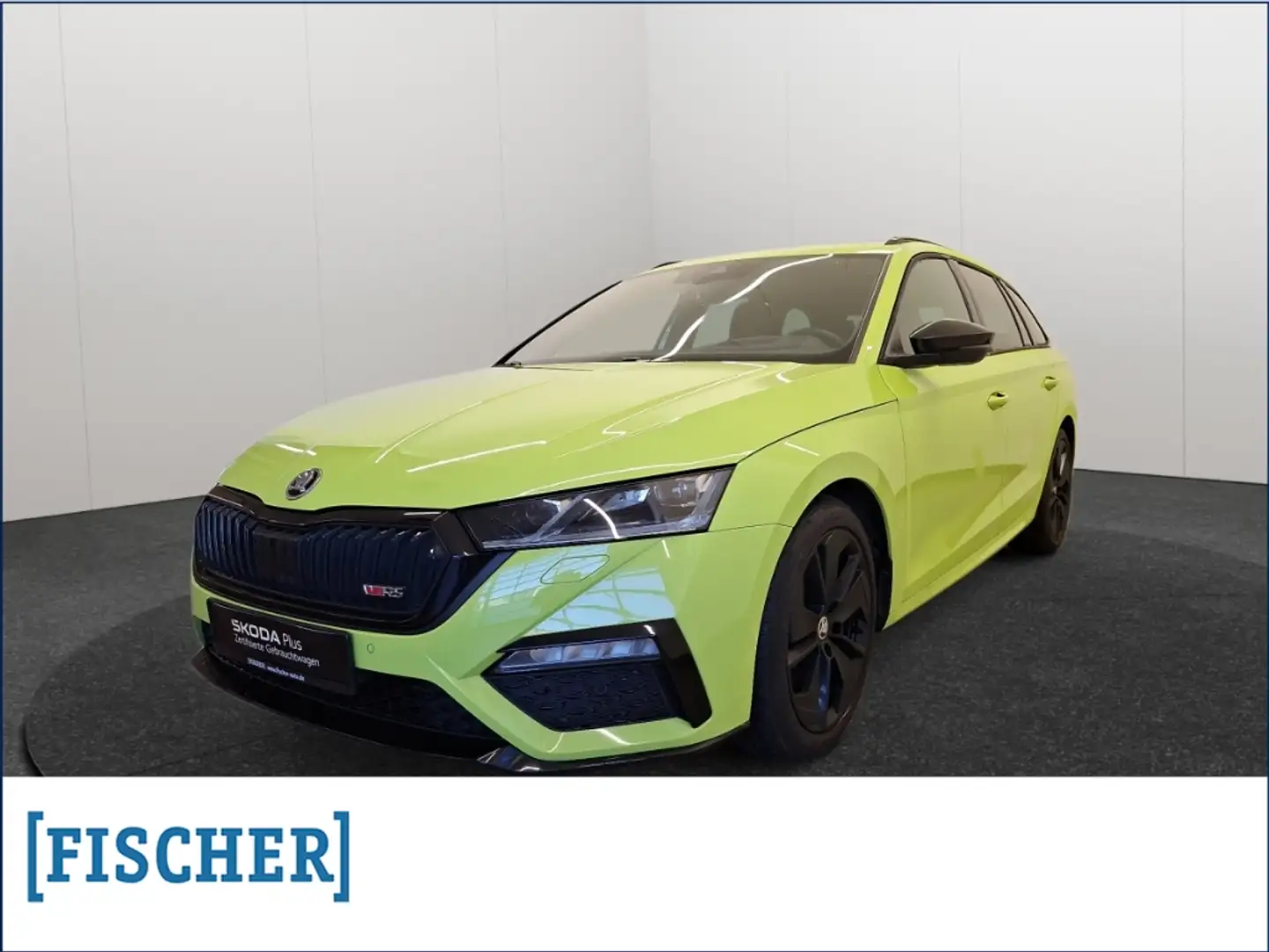 Skoda Octavia Combi RS 2.0TDI 4x4 DSG Matrix Navi HUD Rear View Grün - 1