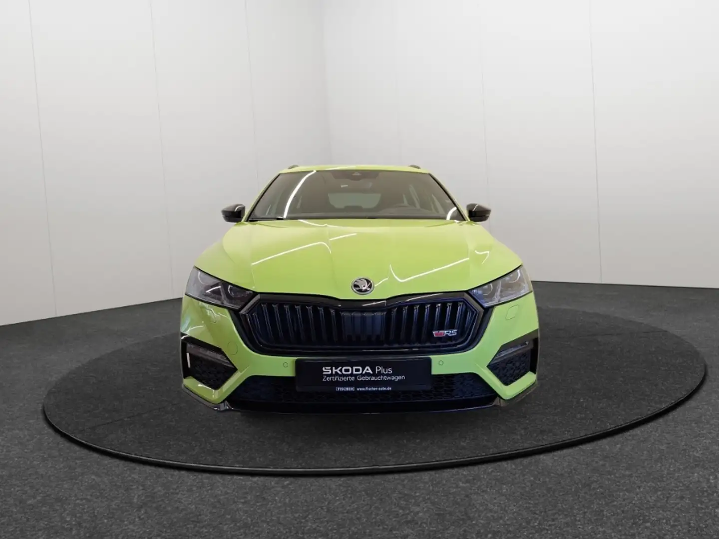 Skoda Octavia Combi RS 2.0TDI 4x4 DSG Matrix Navi HUD Rear View Grün - 2