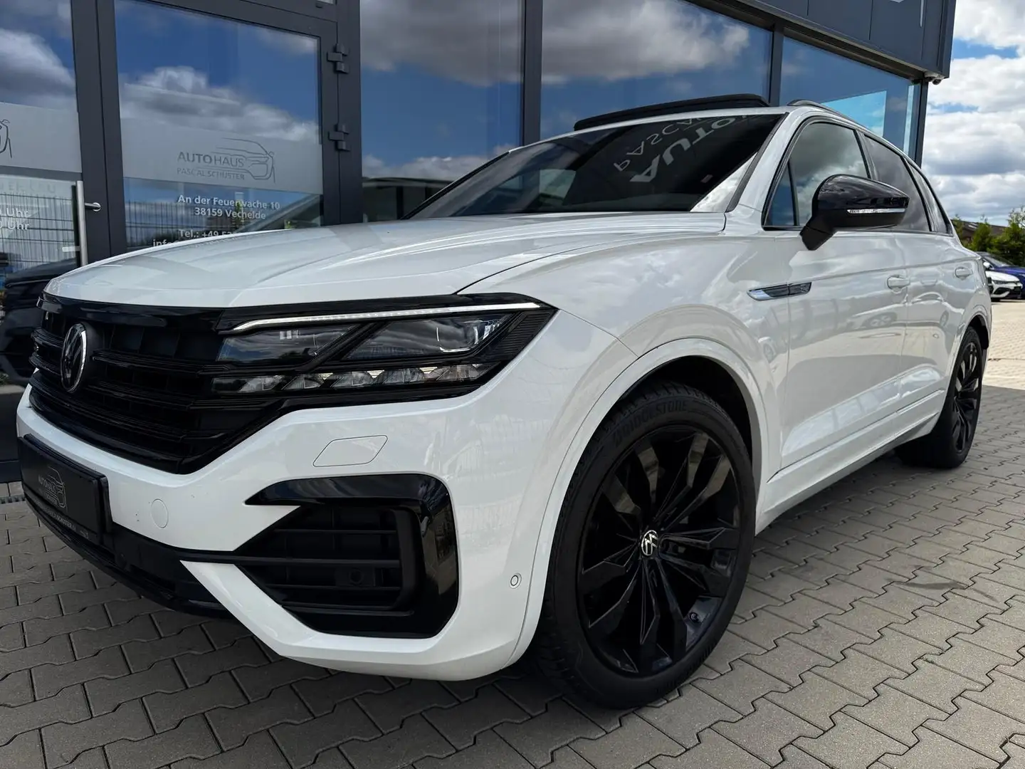 Volkswagen Touareg R-Line 4Motion 3.0 TDI/MATRIX/LUFT/AHK/ Weiß - 2