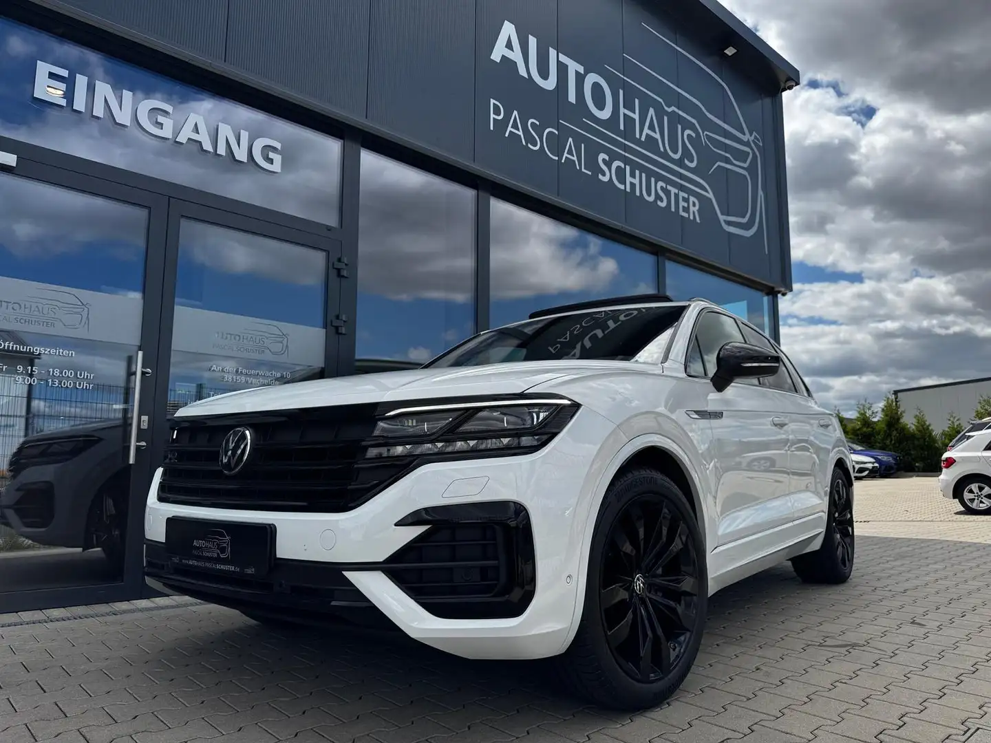 Volkswagen Touareg R-Line 4Motion 3.0 TDI/MATRIX/LUFT/AHK/ Weiß - 1