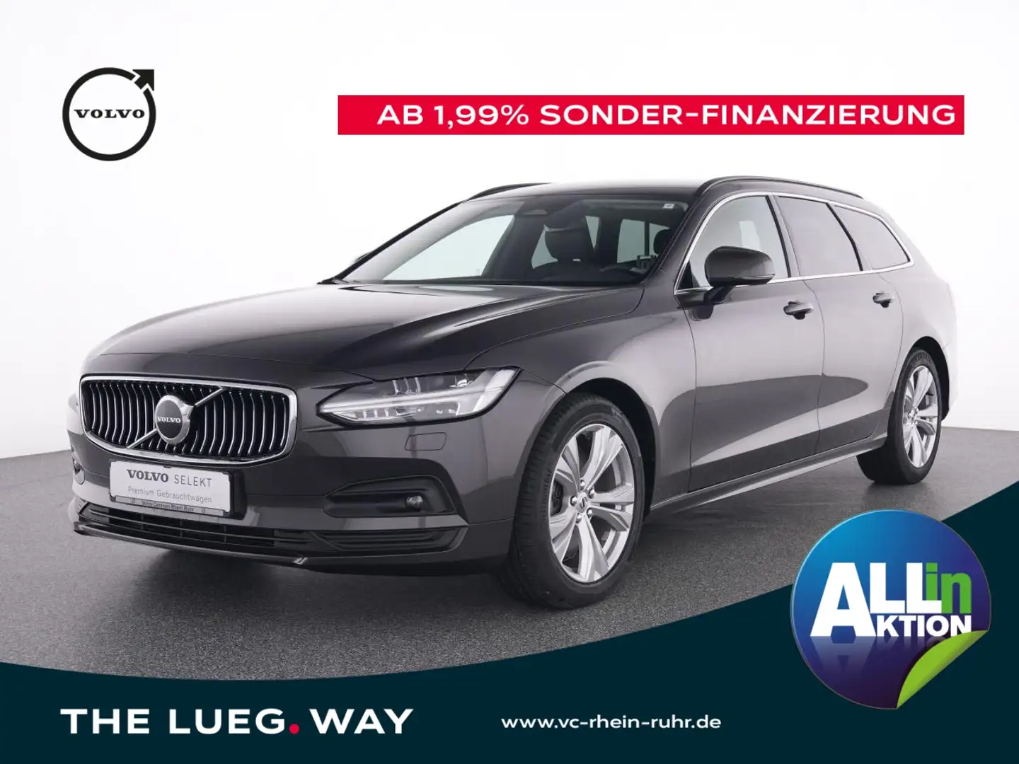 Volvo V90 B4 Core +KOMFORT PAK+STANDH+ESS BEH Grau - 1