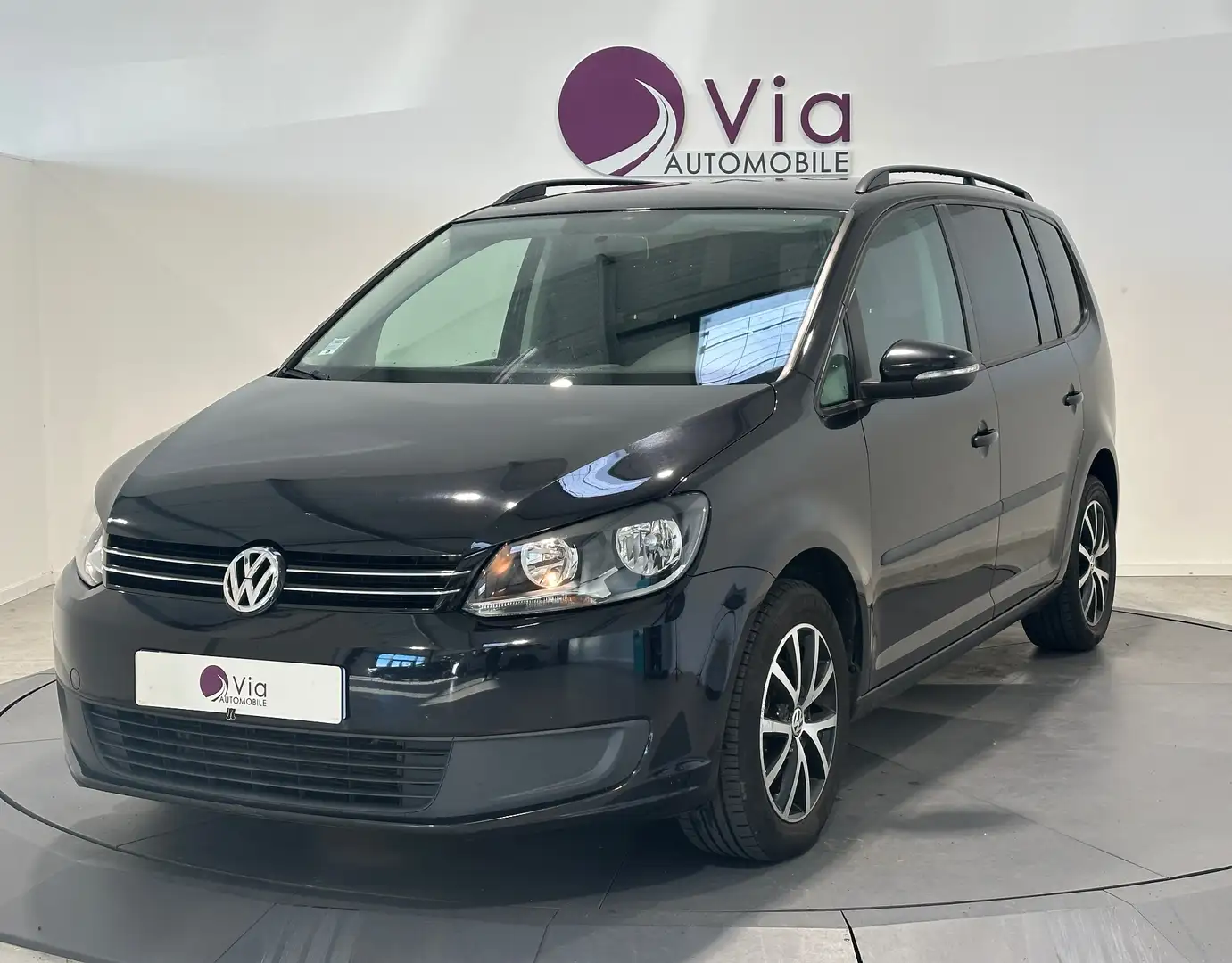 Volkswagen Touran 1.6 TDI 105 - Trendline - 7 places - Noir - 1