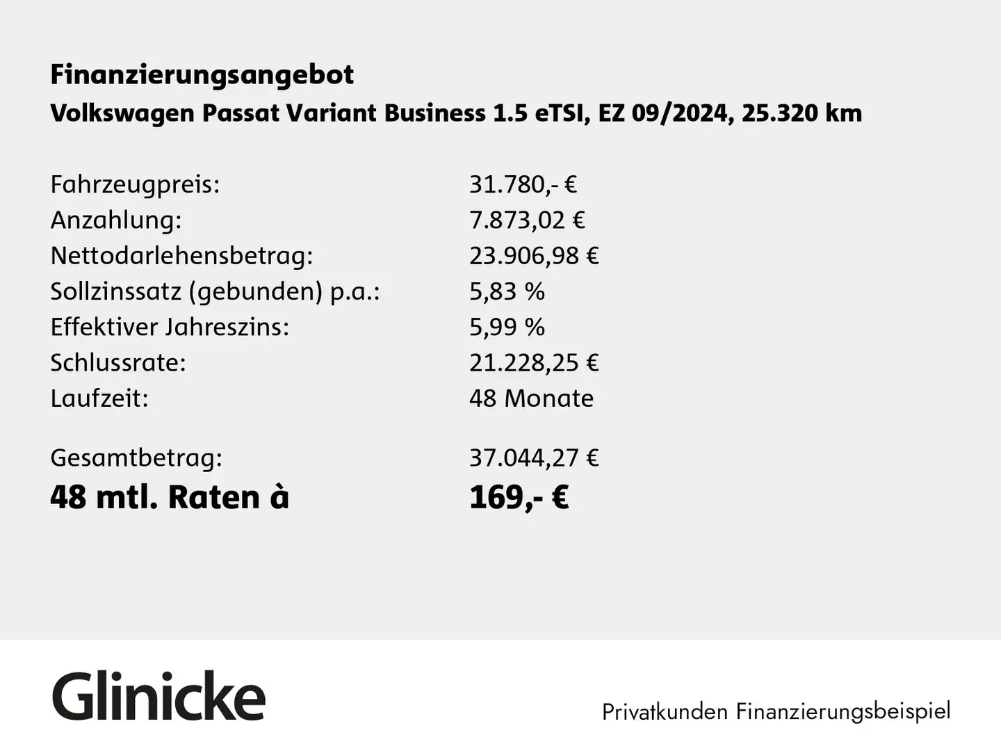 Volkswagen Passat Variant 1.5 eTSI Business AHK LED Navi AC Schwarz - 2