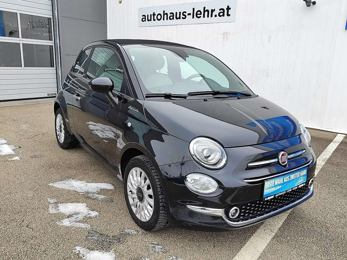 Fiat 500C FireFly Hybrid 70 Dolcevita Plus Schwarz - 1