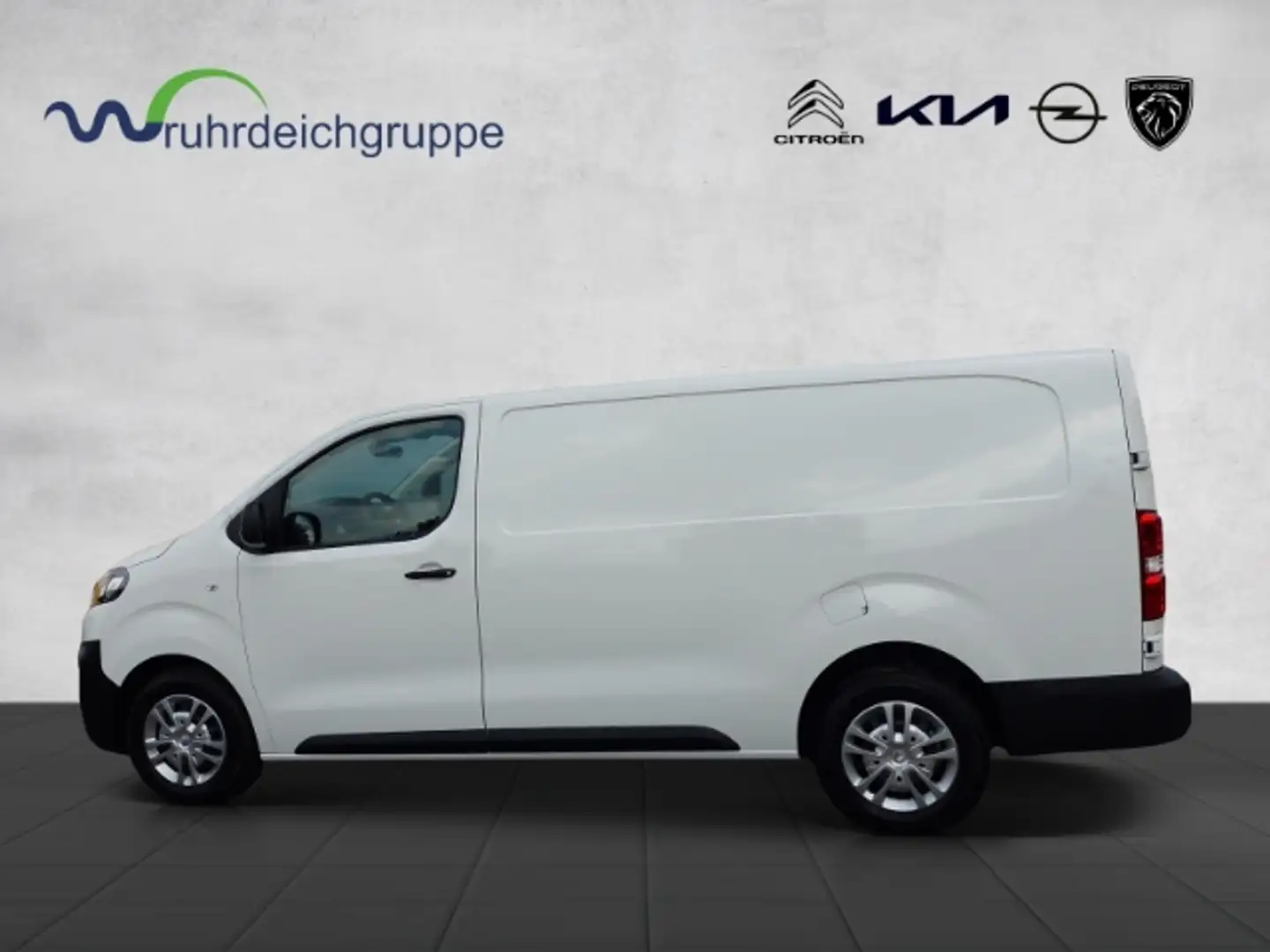 Citroen Jumpy Kasten Club XL BlueHDi 145 wie neu! PDC KLIM Weiß - 2