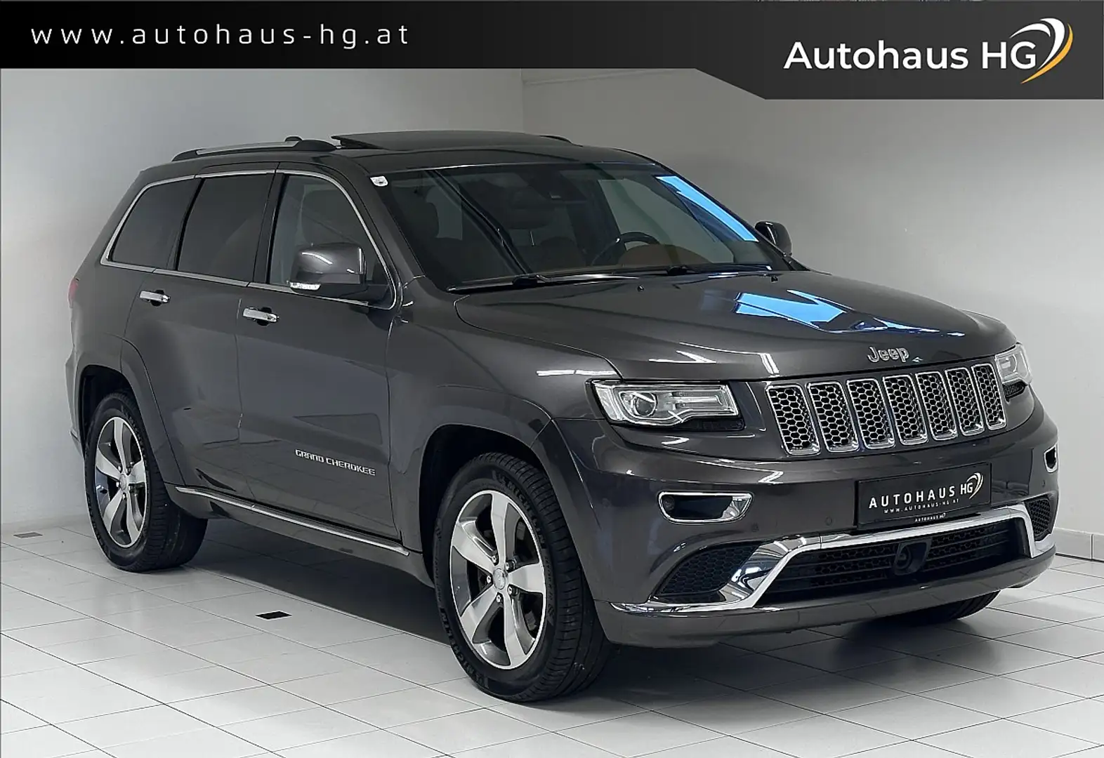 Jeep Grand Cherokee 3,0 V6 CRD Summit*PANO*ACC*HARMAN/KARDON*R-KAMERA* Grau - 1