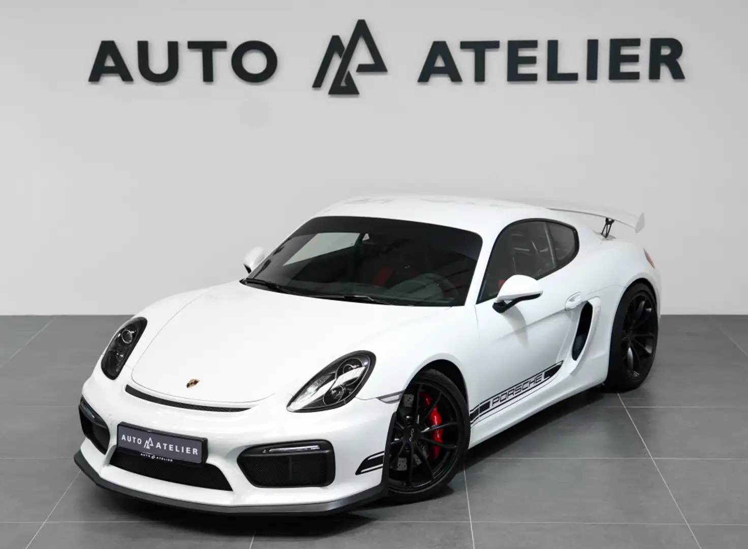Porsche Cayman GT4*CLUBSPORT*SCHALENSITZE*CHRONO*CARBON* Weiß - 1