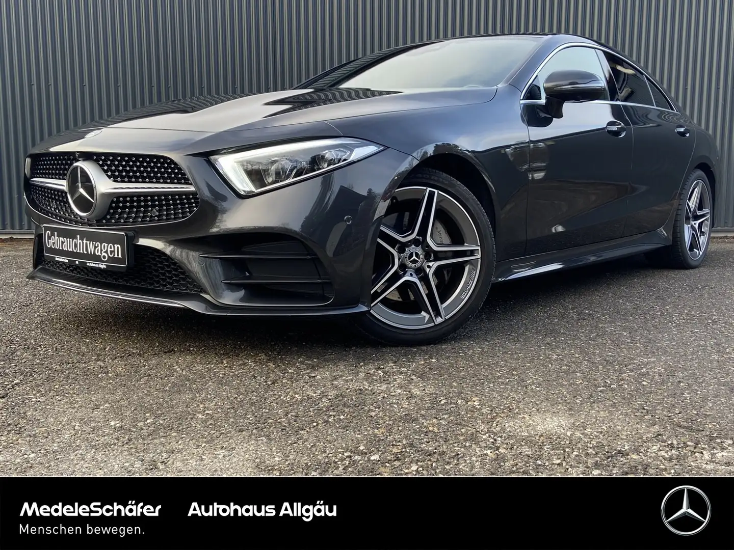 Mercedes-Benz CLS 220 CLS 220 d AMG Distro SHD MLED 360 Ambi Servoschl Grau - 1