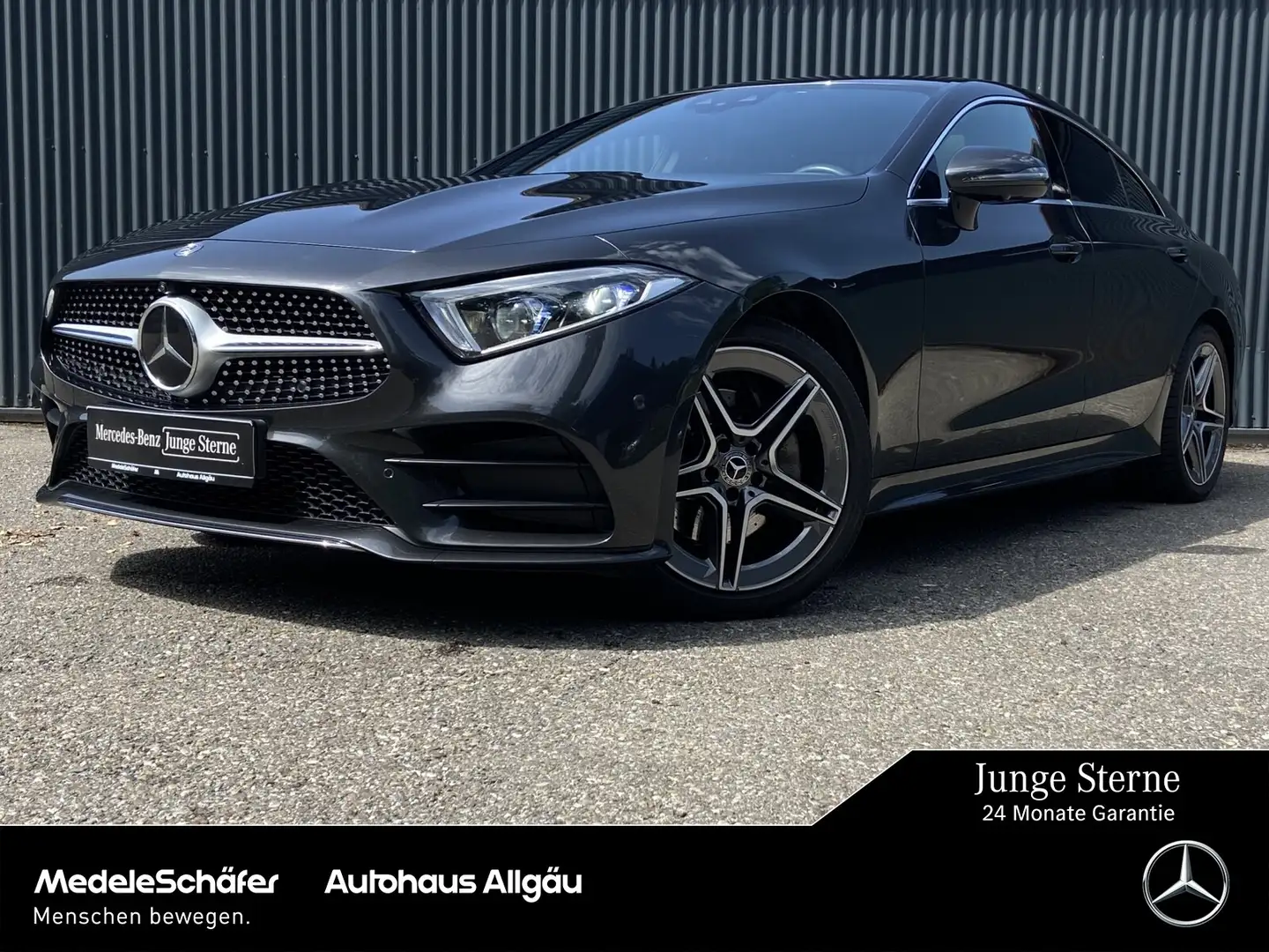 Mercedes-Benz CLS 220 CLS 220 d AMG Distro SHD MLED 360 Ambi Servoschl Grau - 1